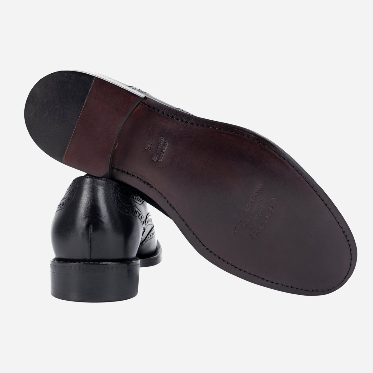 LARI - Derby in Pelle Dark Nero LARI -NRO CALZOLERIA TOSCANA 339-RAPIDA