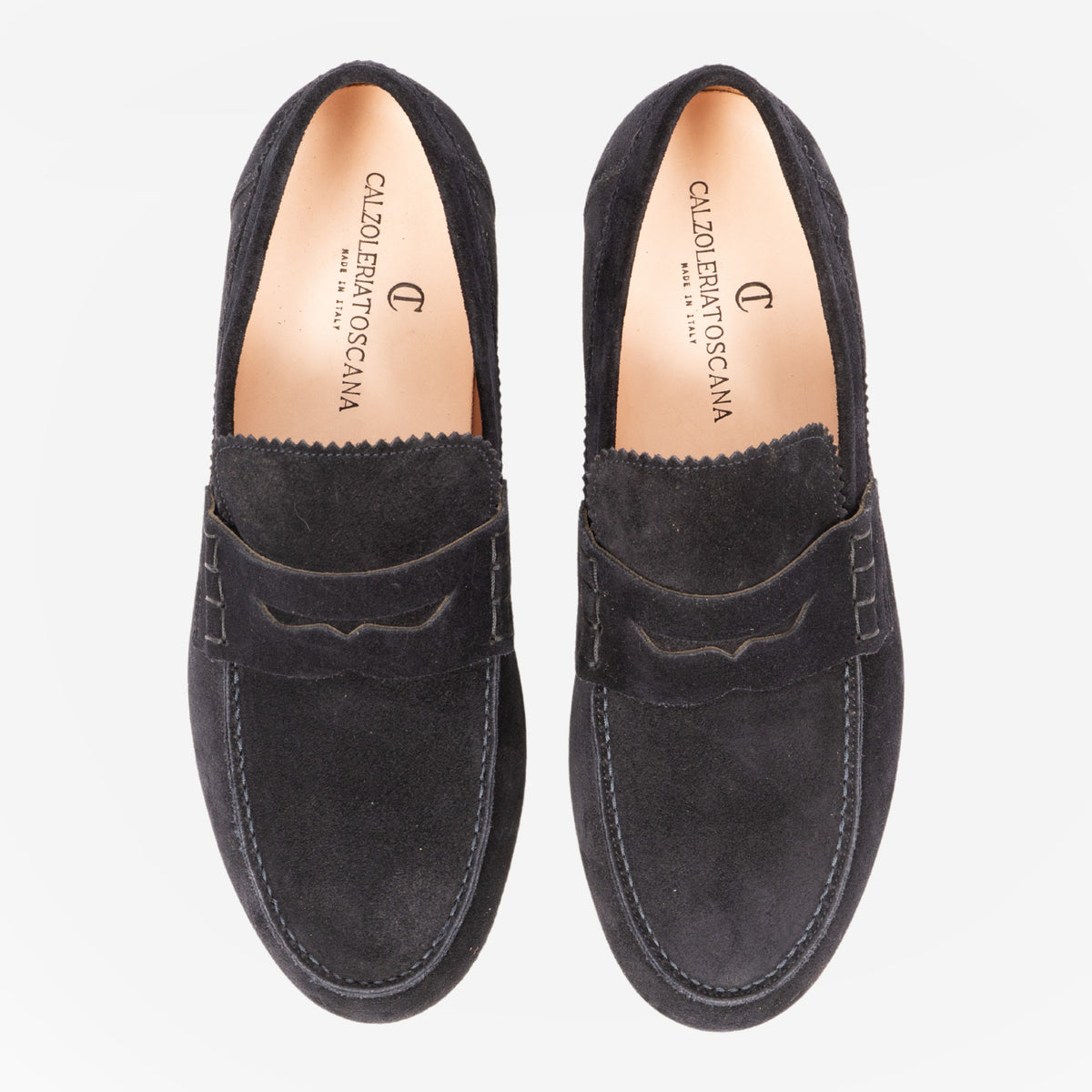 Buie - Loafers college penny Blu BUIE -RVSBLU CALZOLERIA TOSCANA 339