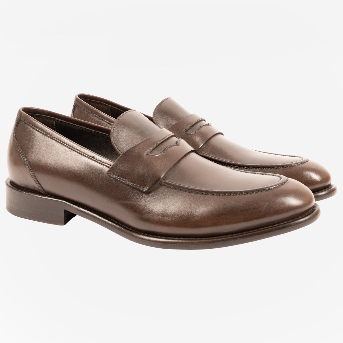 Quero - Loafers penny Testa di moro QUERO -TDM CALZOLERIA TOSCANA 339