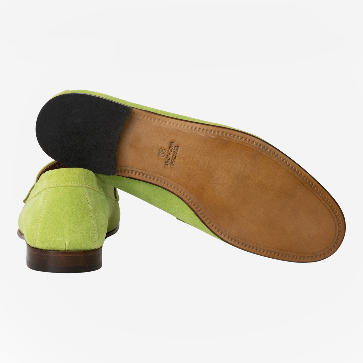 TAIRA - Mocassino Loafers Donna Lime TAIRA -RVSLME CALZOLERIA TOSCANA 339