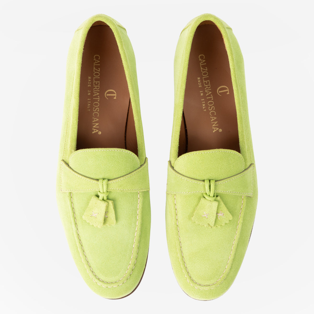 TAIRA - Mocassino Loafers Donna Lime TAIRA -RVSLME CALZOLERIA TOSCANA 339