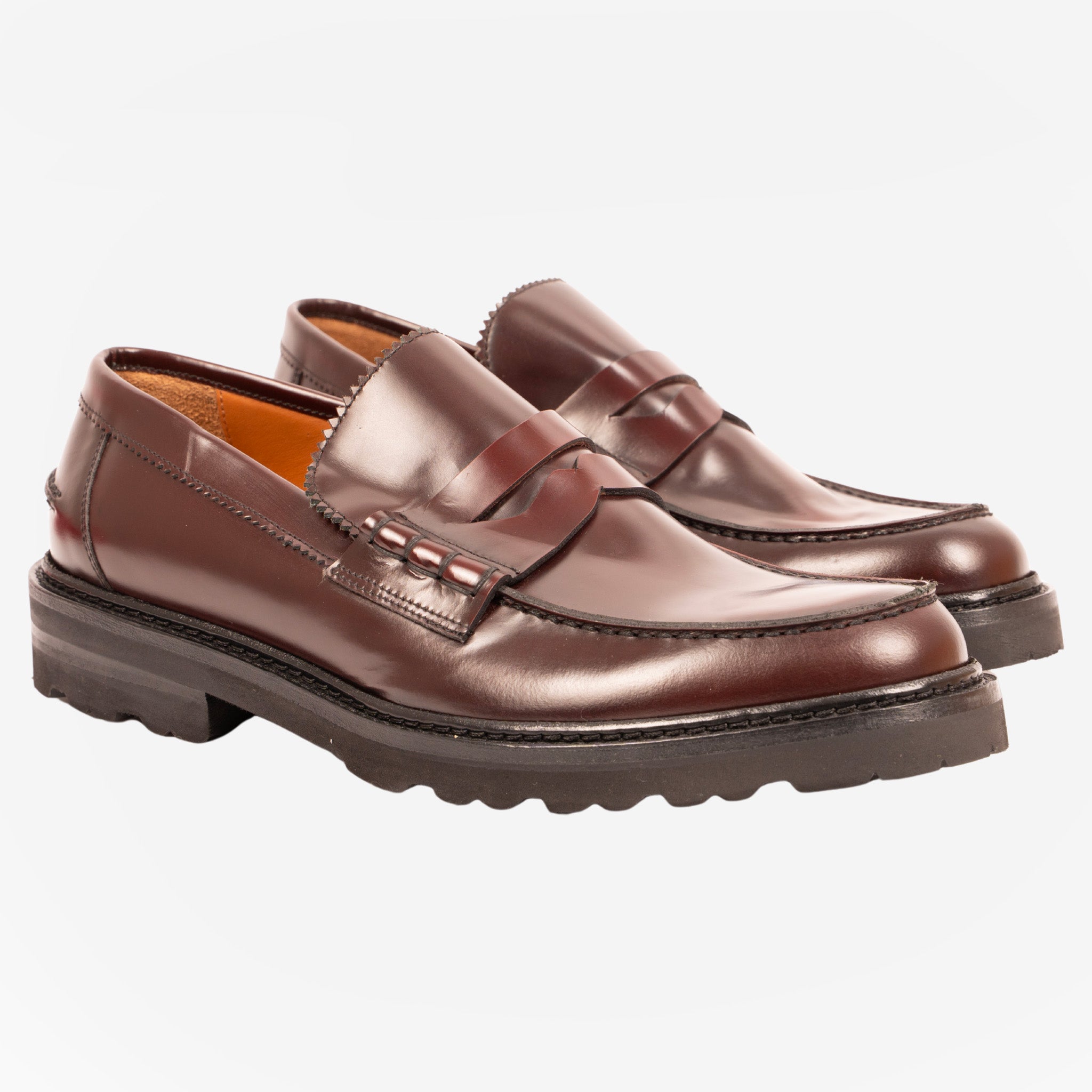 Tiro - Loafers college penny Bordeaux TIRO -CRDBRD CALZOLERIA TOSCANA 339