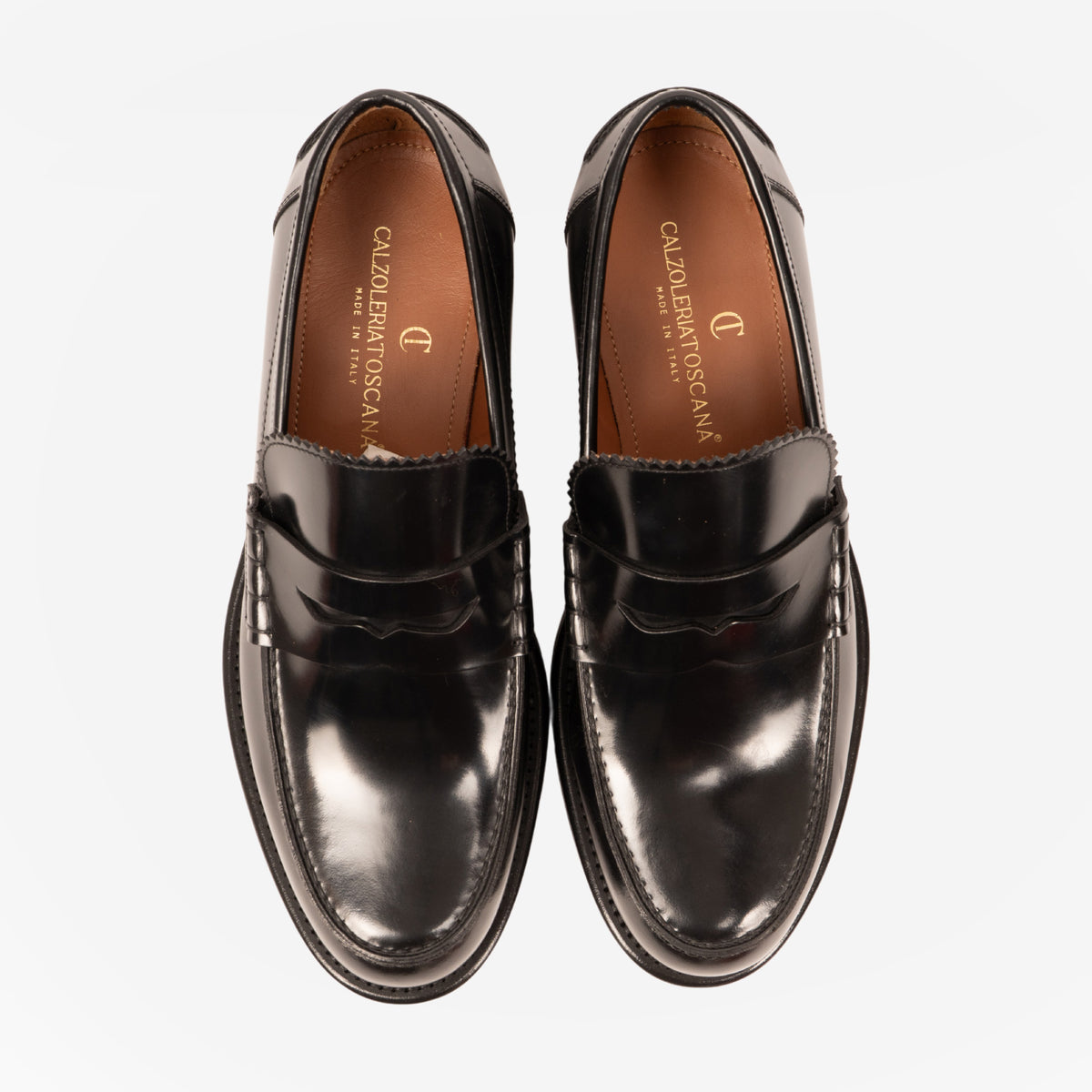 Tres - Loafers college penny Nero TRES -CRDNRO CALZOLERIA TOSCANA 339