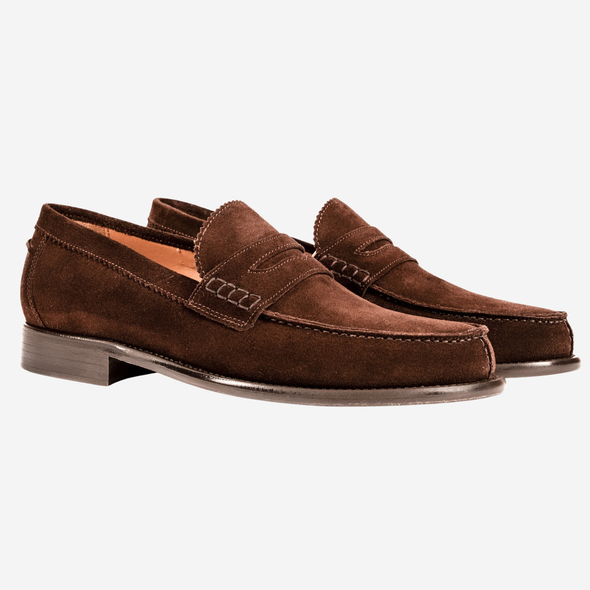 ABANO - Mocassino Loafer Cioccolato ABANO -RVSCCC CALZOLERIA TOSCANA 339