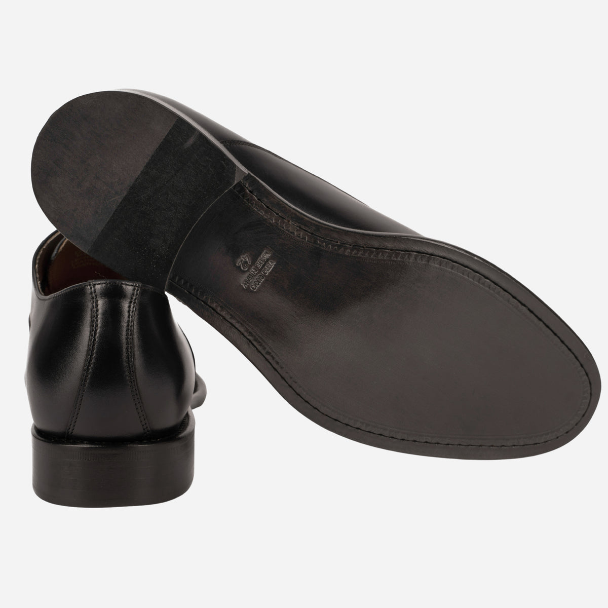 DOZZA - Francesina Stringata Nera DOZZA -WSTNRO CALZOLERIA TOSCANA 339