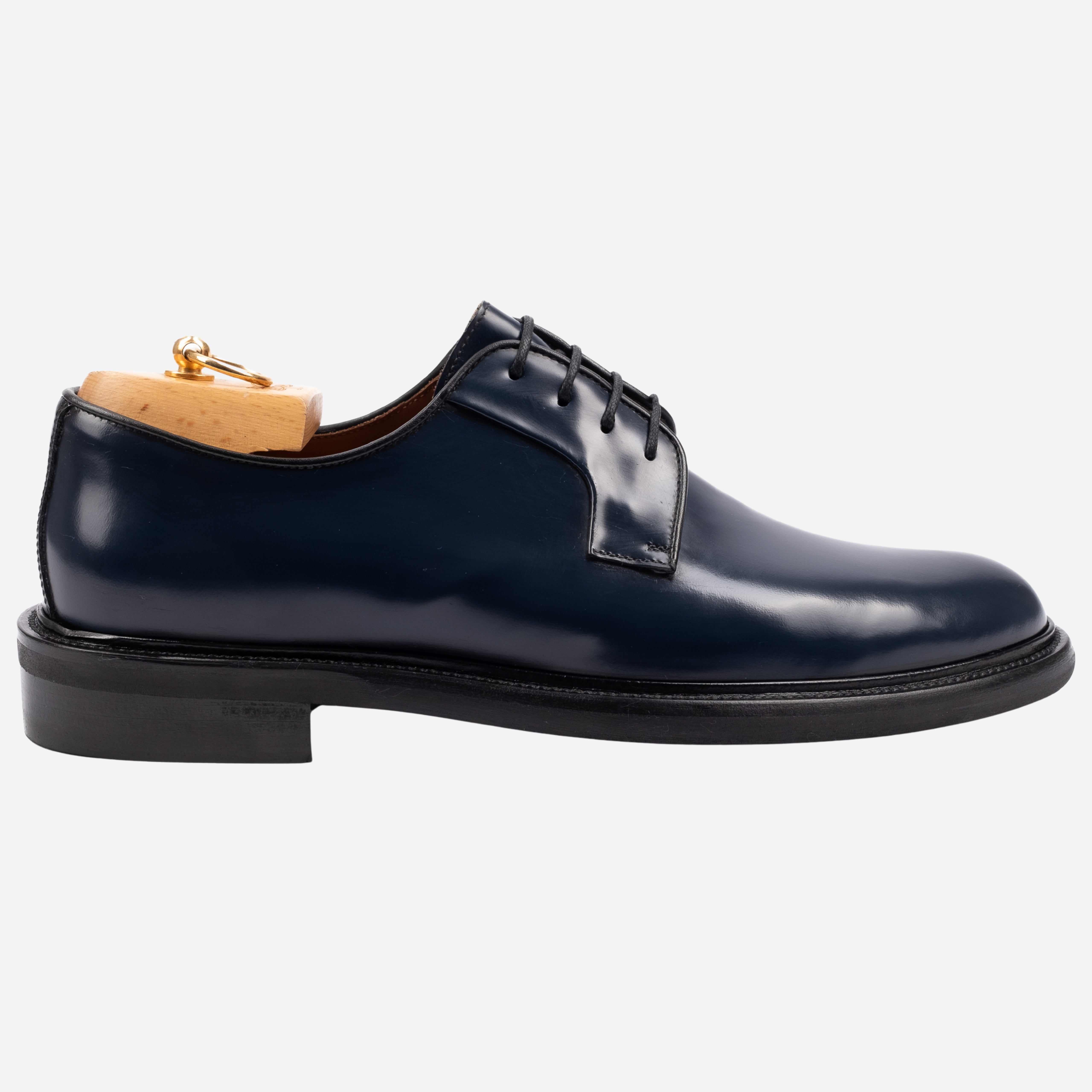 KIMON - Derby in Pelle Liscia Blu KIMON -ABRBLU CALZOLERIA TOSCANA 339