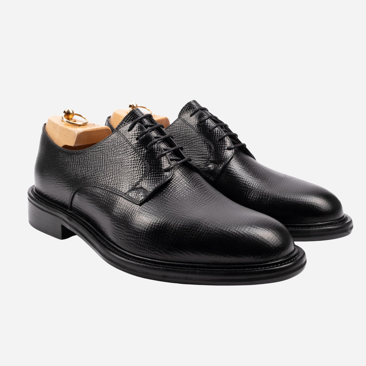 MIDAS - Derby in Pelle Martellata nero martellata MIDAS -DVSNRO CALZOLERIA TOSCANA 339