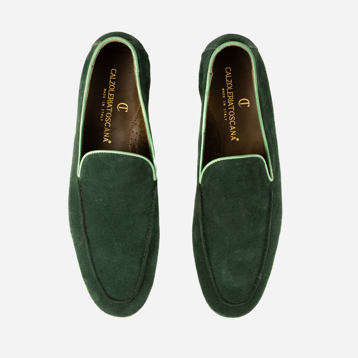 MORGAN - Mocassino Loafers Verde Giungla MORGAN -RVSGNG CALZOLERIA TOSCANA 339