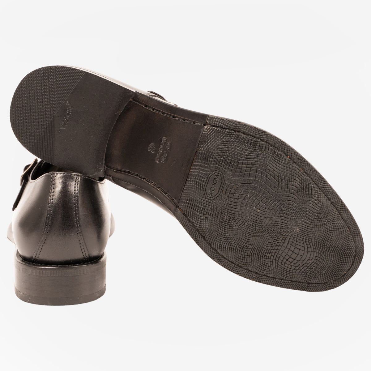 Reino - Derby doppia fibbia Nero REINO -WSTNRO CALZOLERIA TOSCANA 339