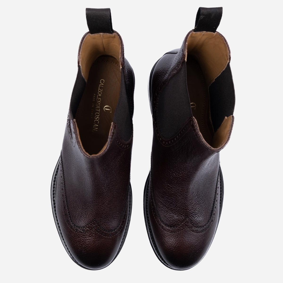 TARZO - Chelsea Boot Testa di Moro<BR/> TARZO -SCTTDM CALZOLERIA TOSCANA 339
