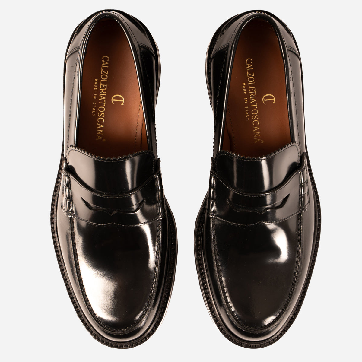 TIRO - Mocassino loafer Nero TIRO -CRDNRO CALZOLERIA TOSCANA 339