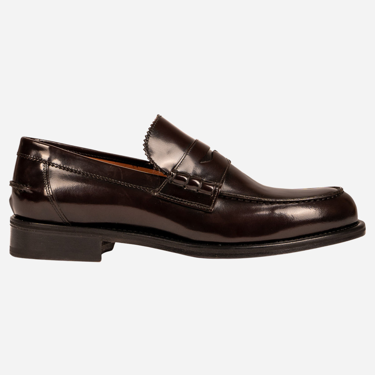 TRES - Mocassino Loafer Bordeaux<BR/> TRES -CRDBRD CALZOLERIA TOSCANA 339