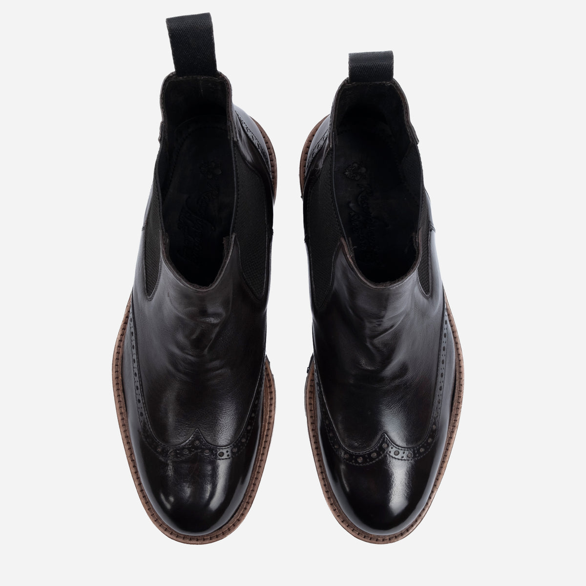 Cameri - Stivaletto Chelsea boot sigaro CAMERI -SGR ROSSO FIORENTINO