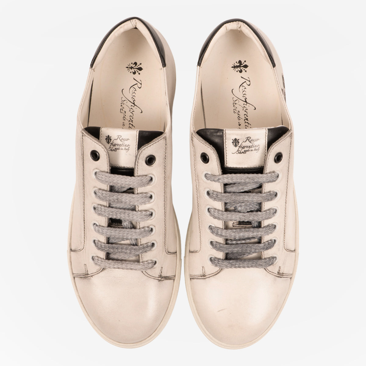 Dorio - Sneakers Bianco e nero DORIO -BNCNRO ROSSO FIORENTINO