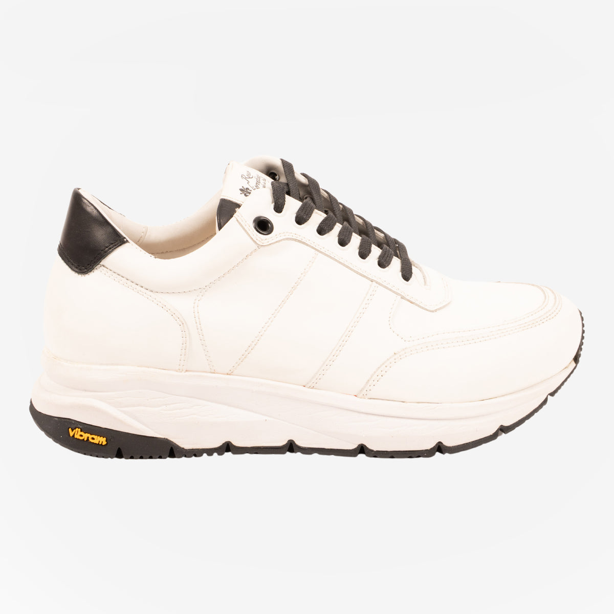 Manta - Sneakers runner Bianco e nero MANTA -BNCNRO ROSSO FIORENTINO