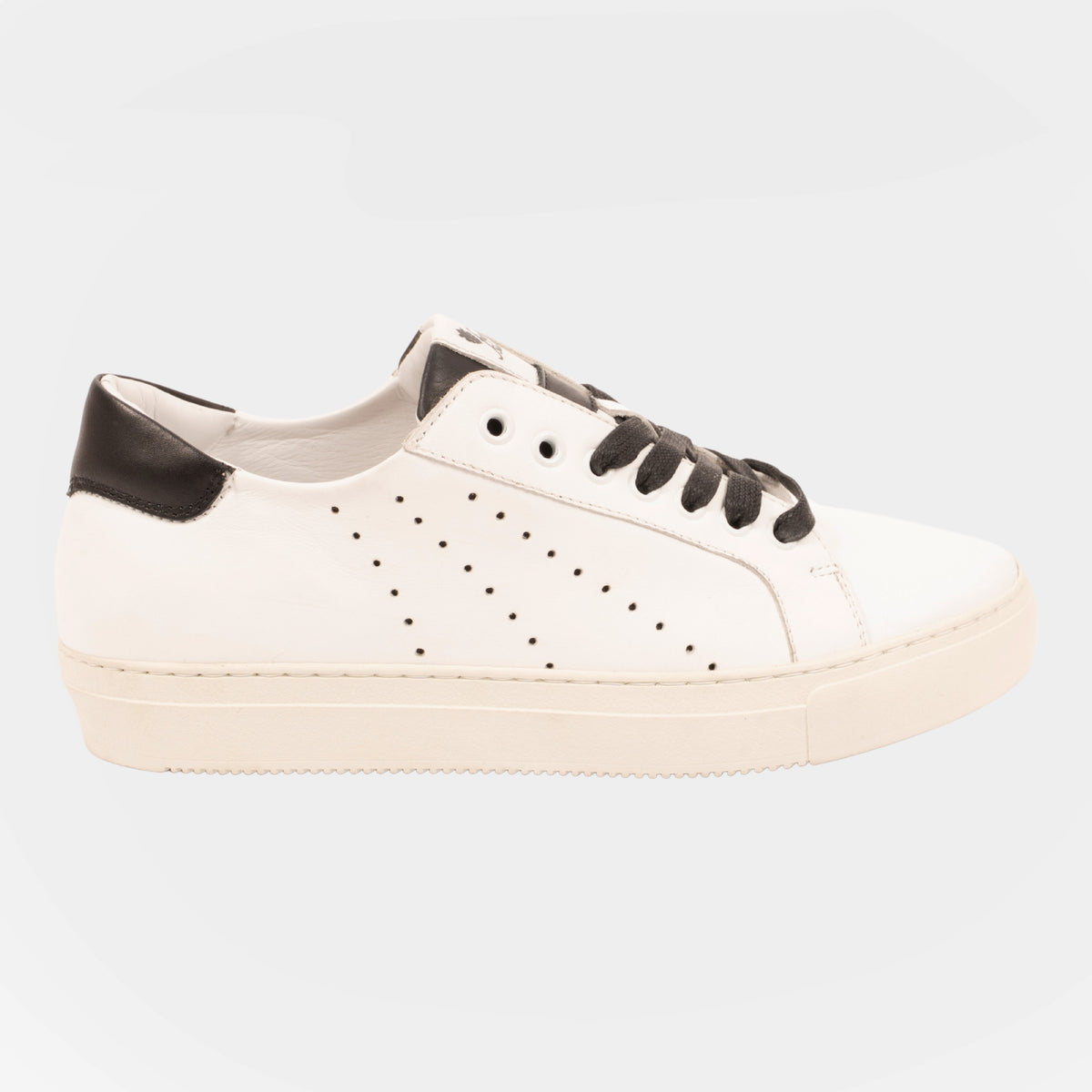 Modica - Sneakers Bianco e nero MODICA -BNCNRO ROSSO FIORENTINO