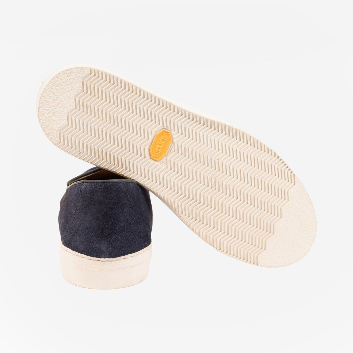 Trani - Loafers nappine brillata Blu TRANI -BLDBLU ROSSO FIORENTINO