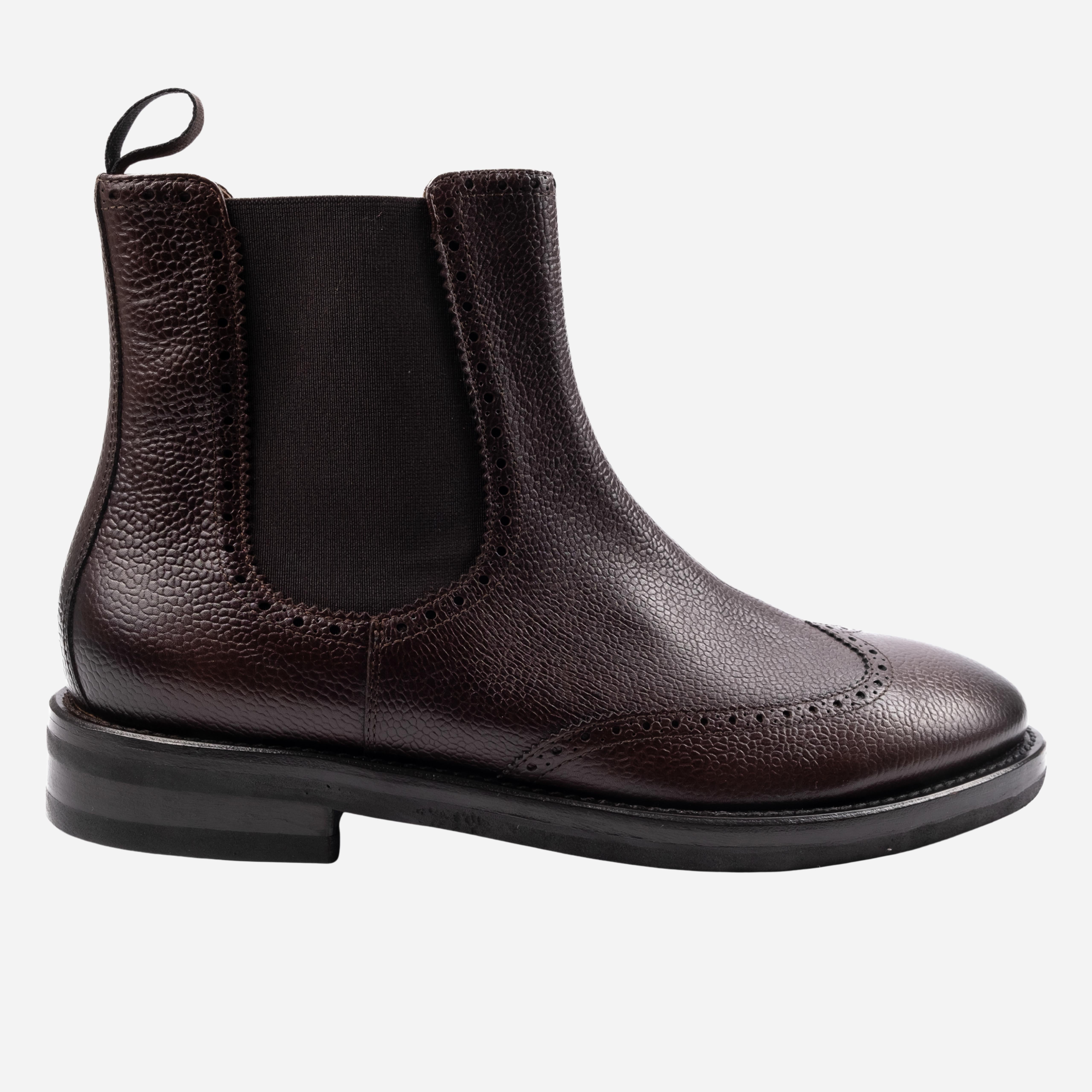 TARZO Chelsea Boot Testa di Moro<BR/> TARZO -SCTTDM CALZOLERIA TOSCANA 39
