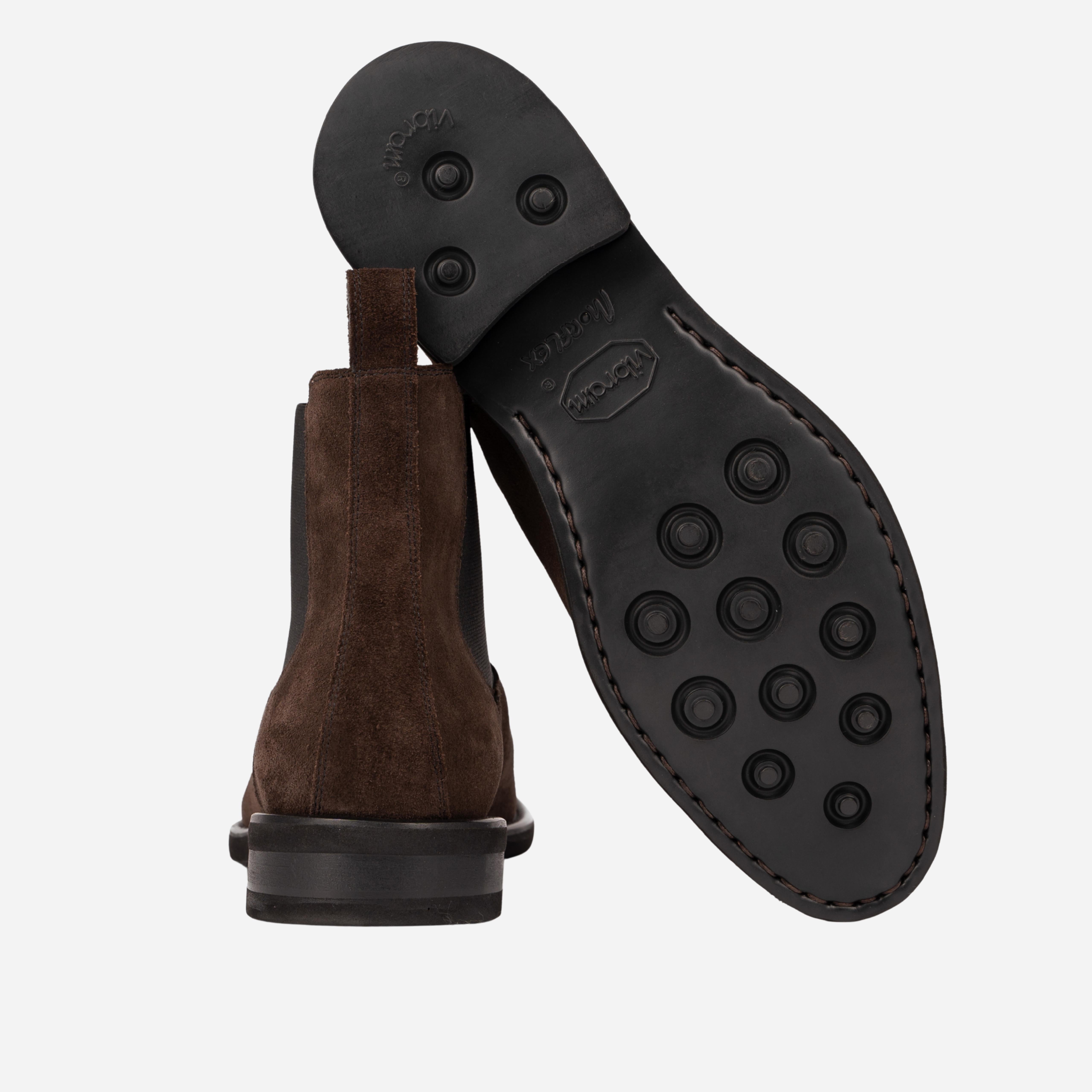 CALCI Chealsea Boots Testa di moro CALCI -RVSANT CALZOLERIA TOSCANA 39