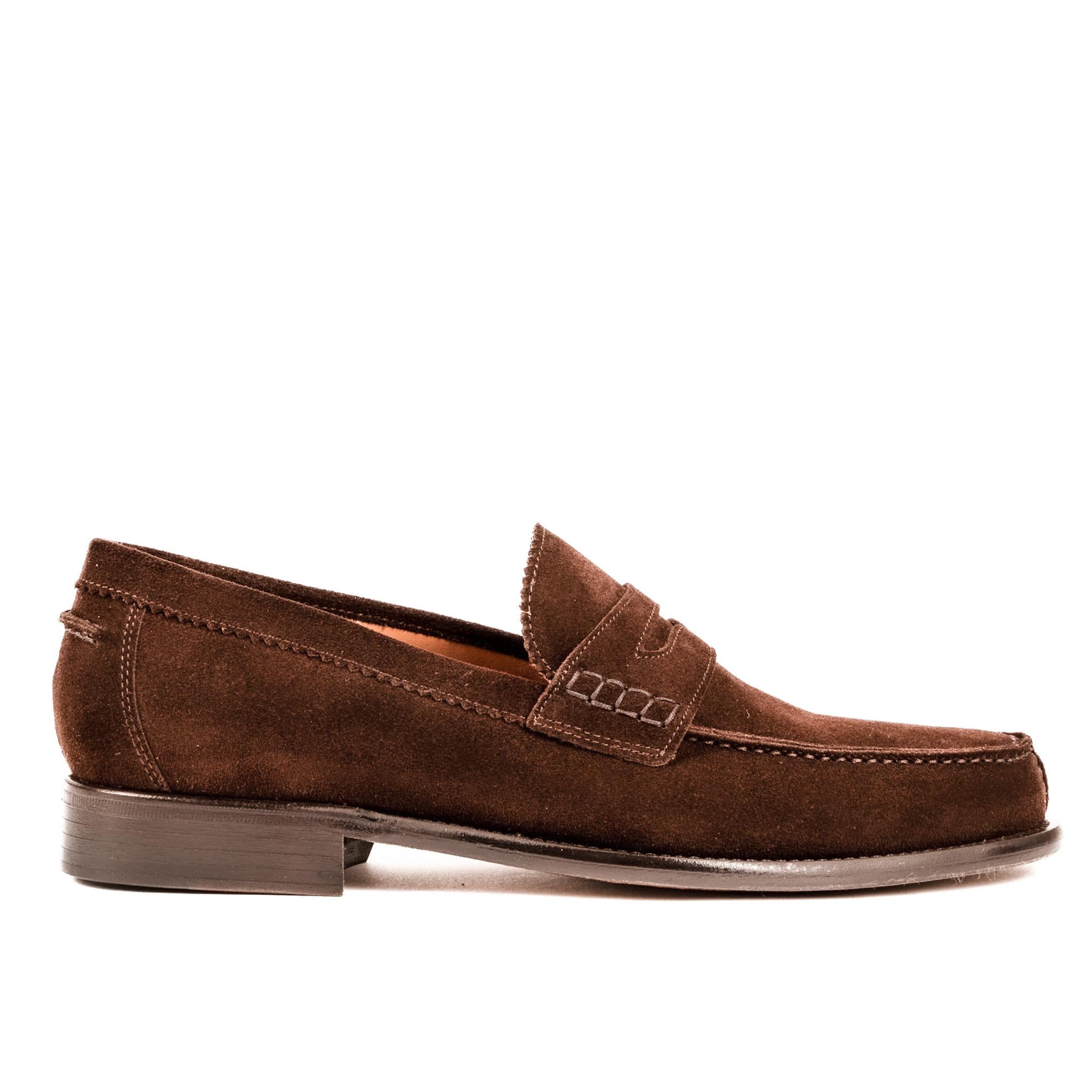 ABANO Mocassino Loafer Cioccolato ABANO -RVSCCC CALZOLERIA TOSCANA 39