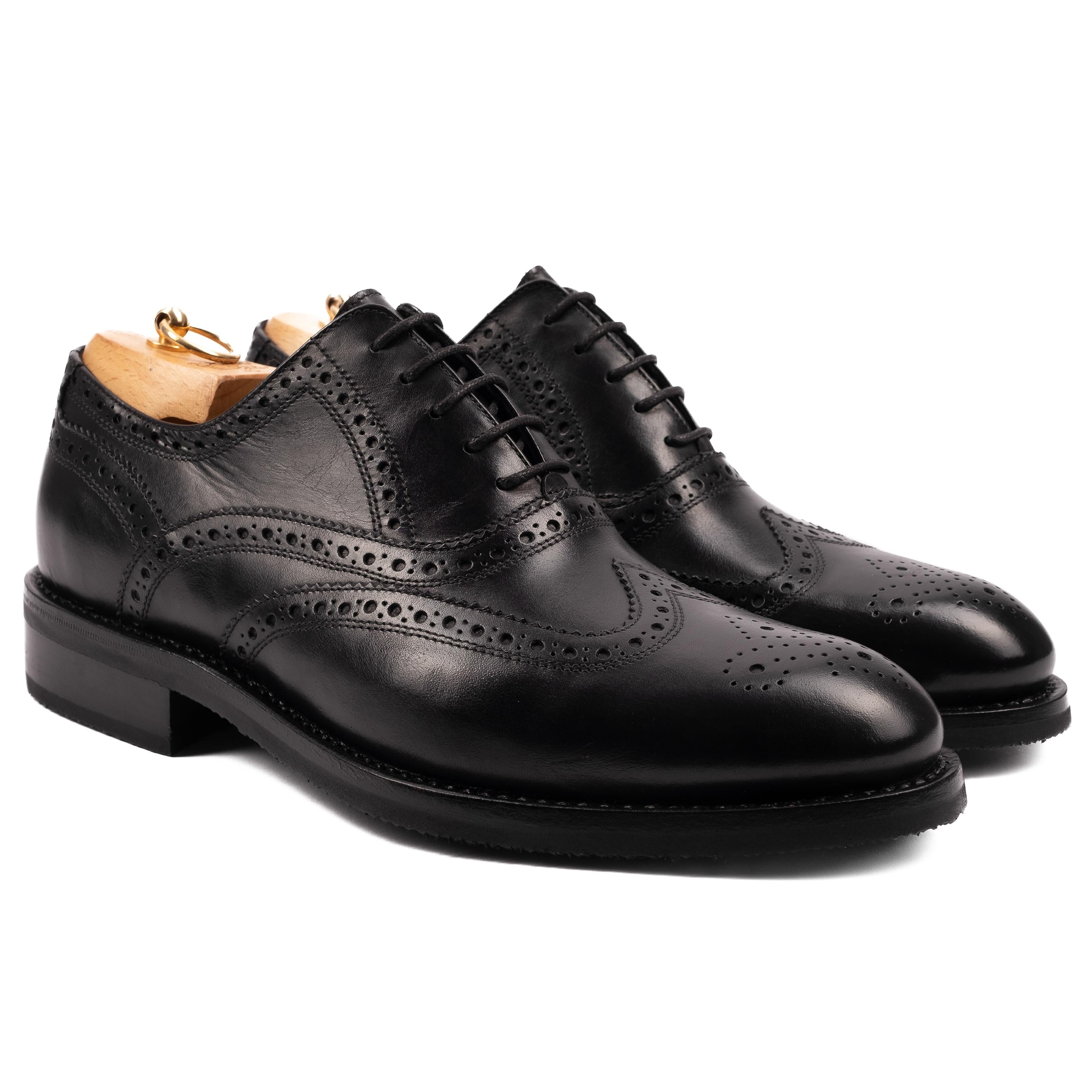 FOLLO Francesina Marrone Nero<BR/> FOLLO -RSTNRO CALZOLERIA TOSCANA 319