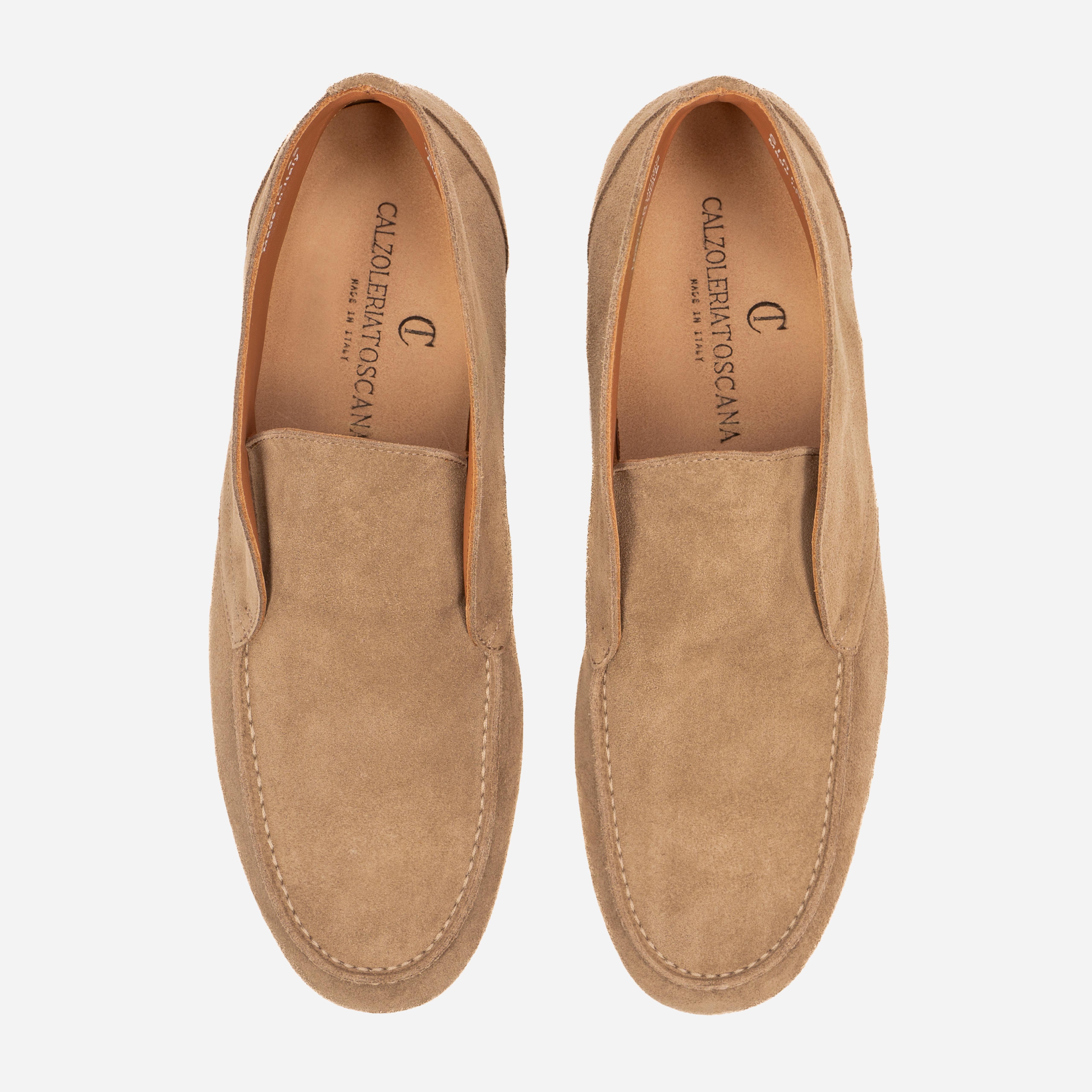 SIRIS Mocassini Loafers Daino<BR/> SIRIS -RVSDNO CALZOLERIA TOSCANA 39