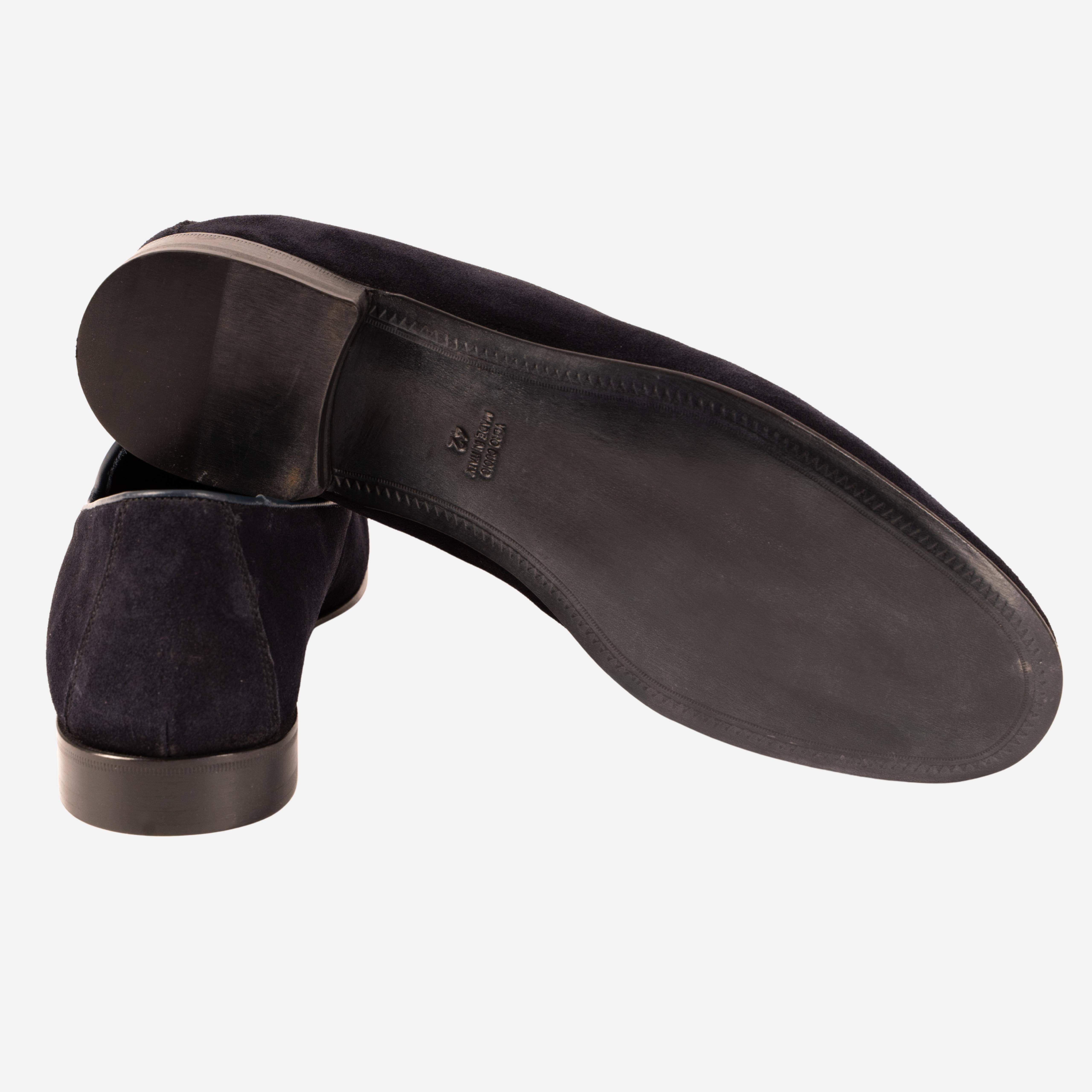 MORGAN - Mocassino Loafers Blu<BR/> MORGAN -RVSBLU CALZOLERIA TOSCANA 339