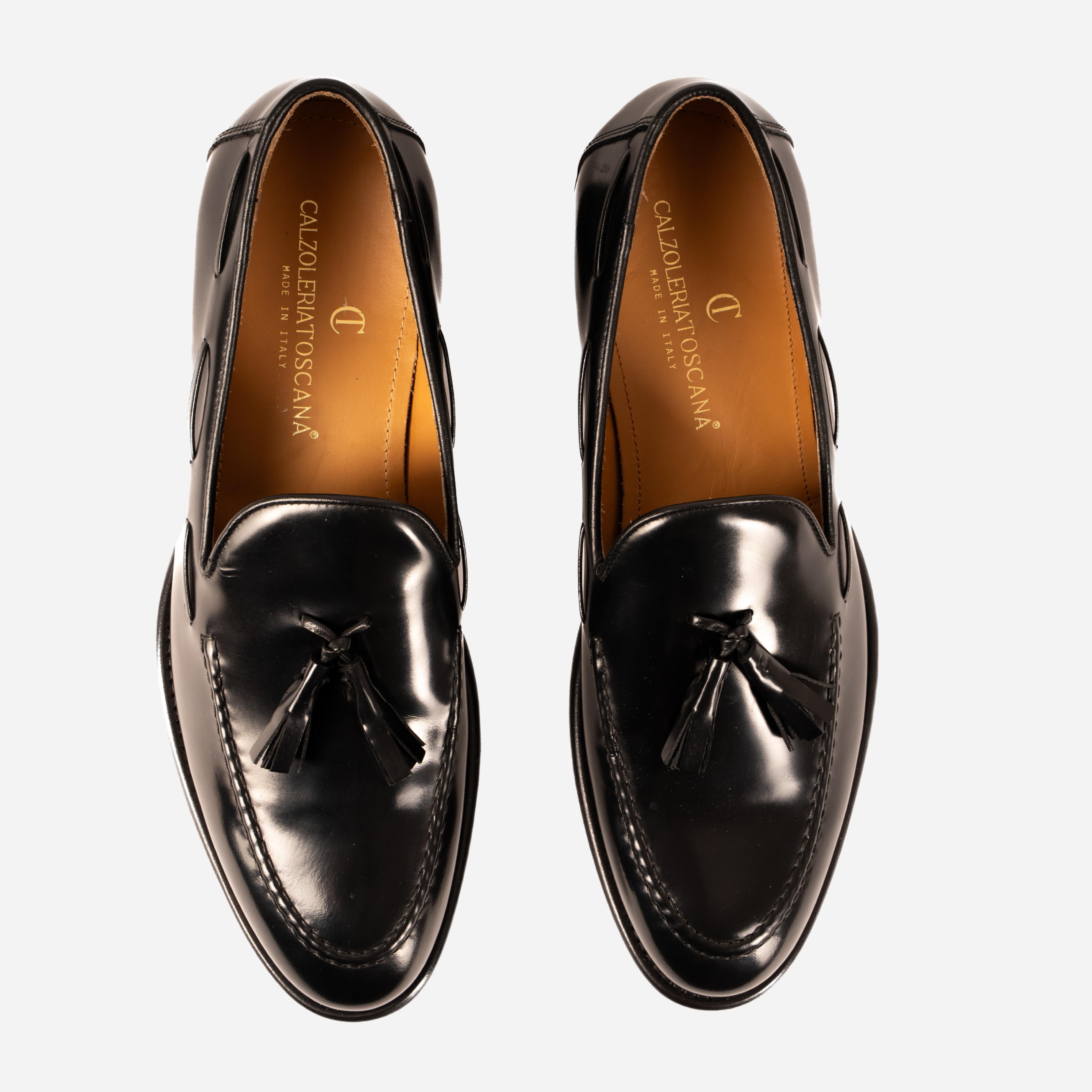 BORMIO Mocassino Loafer Nero BORMIO -NRO CALZOLERIA TOSCANA 39