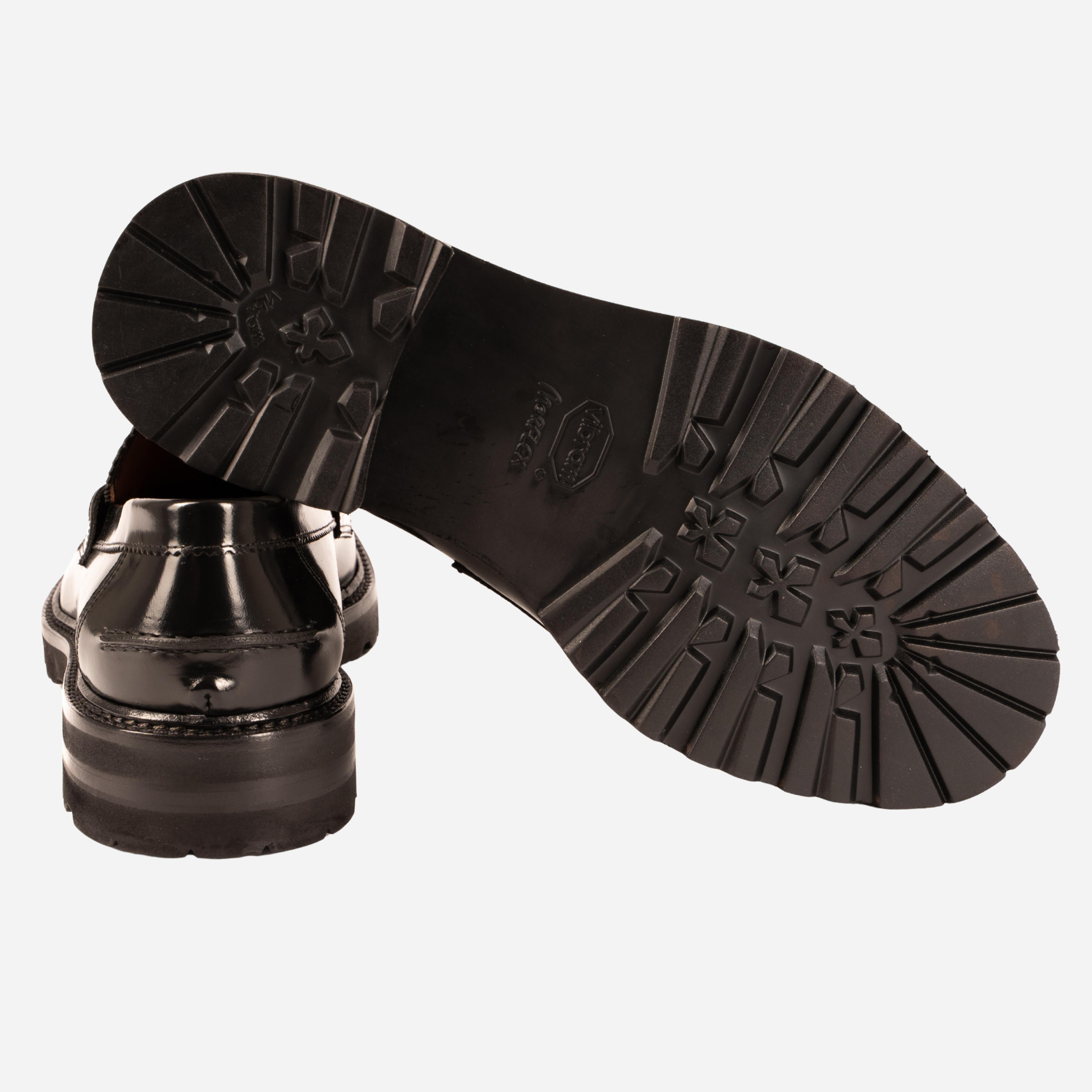 TIRO - Mocassino loafer Nero TIRO -CRDNRO CALZOLERIA TOSCANA 339