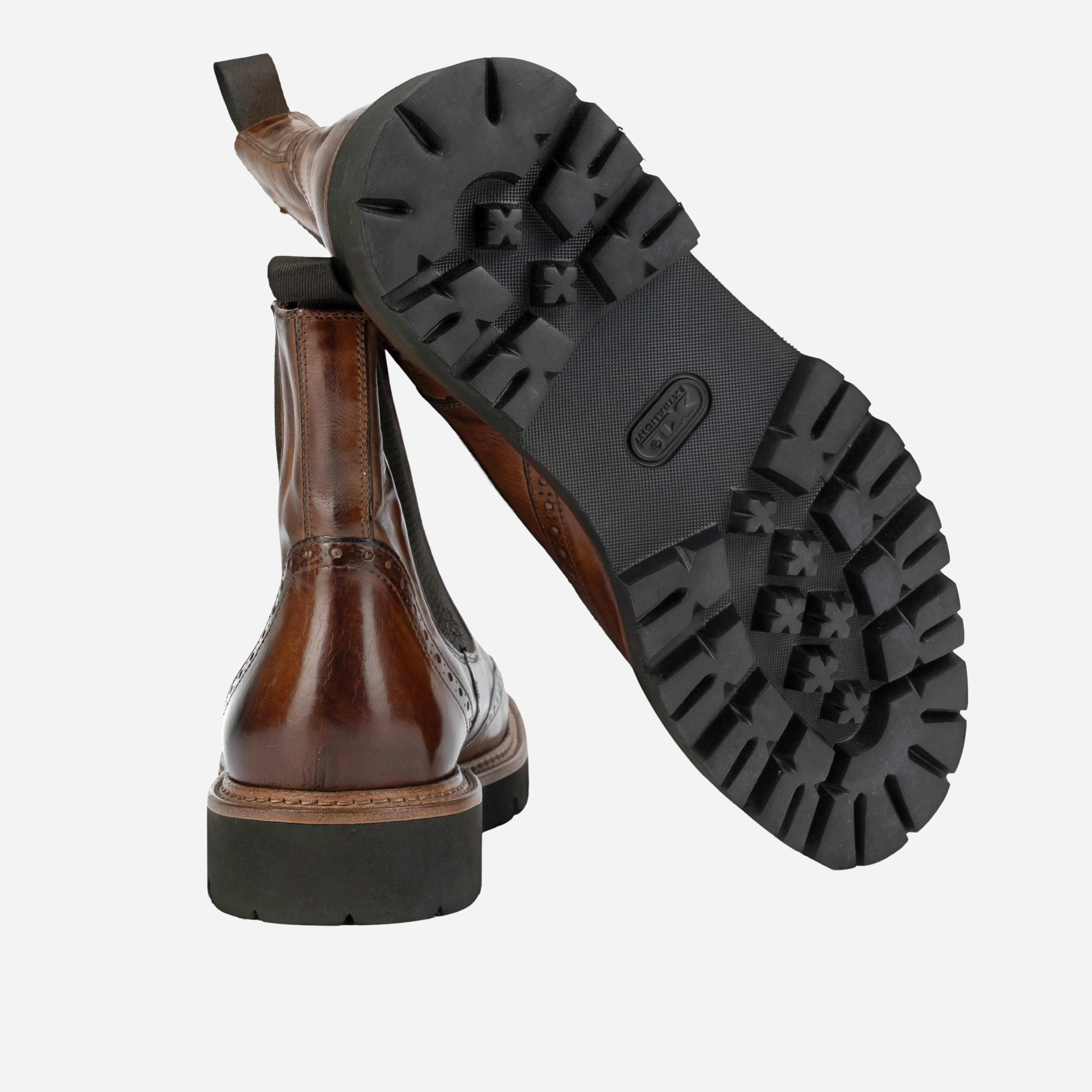 Cameri - Stivaletto Chelsea boot marrone CAMERI -MRR ROSSO FIORENTINO