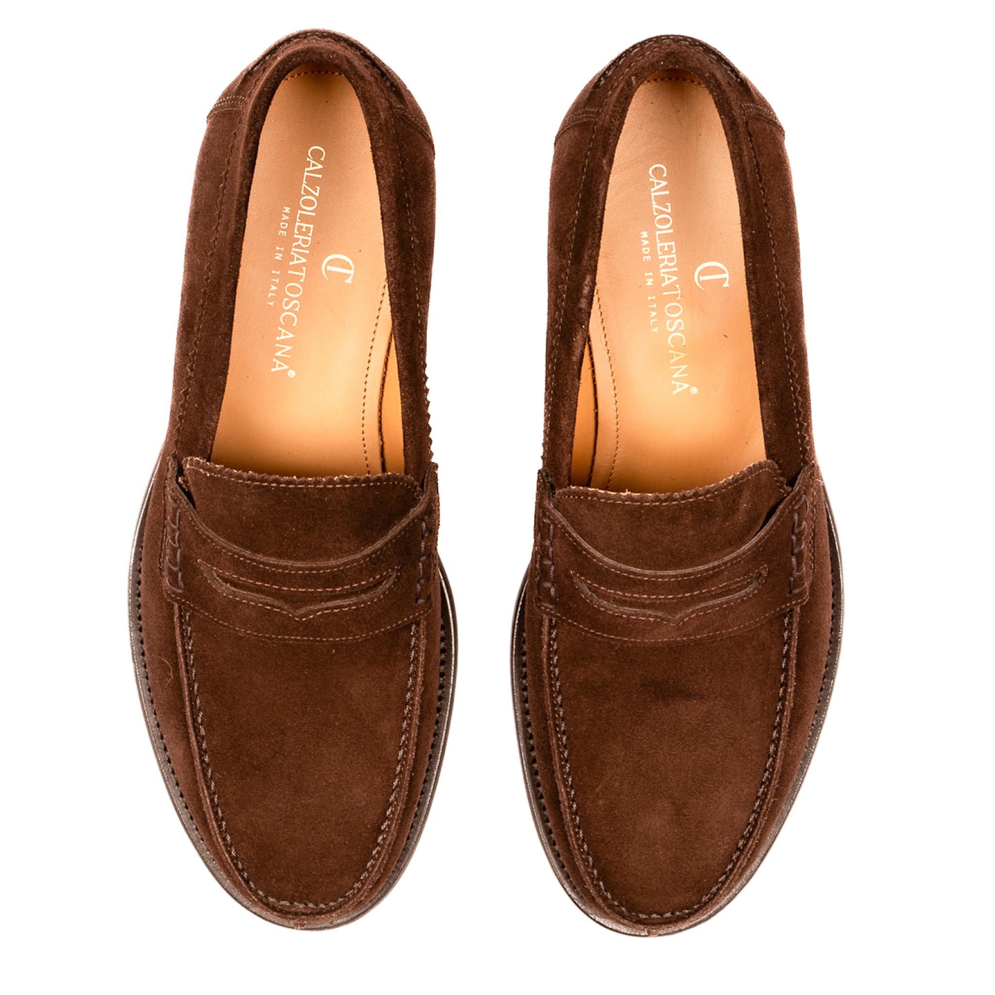 ABANO Mocassino Loafer Cioccolato ABANO -RVSCCC CALZOLERIA TOSCANA 39