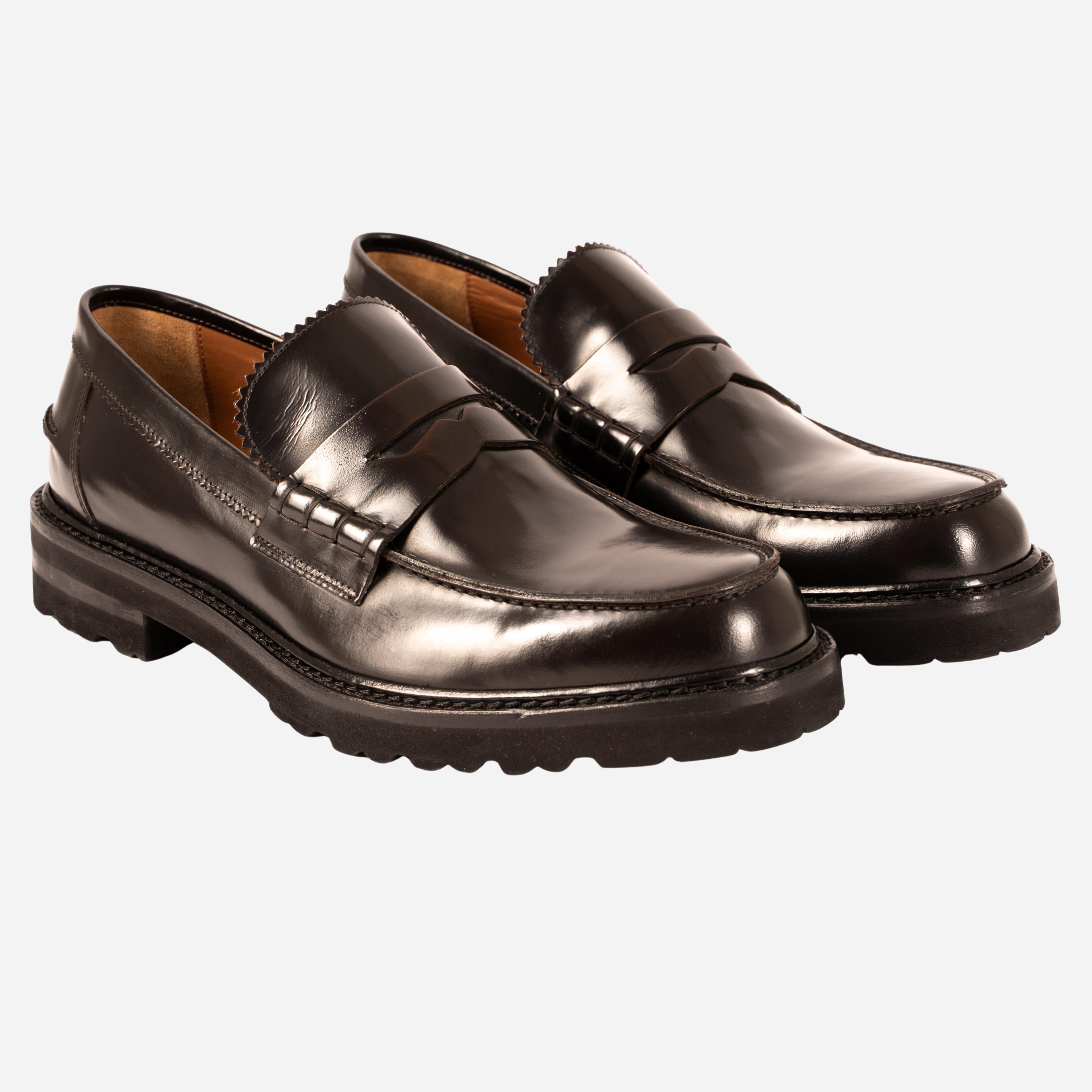 TIRO Polacchino Testa Di Moro<BR/> TIRO -CRDTDM CALZOLERIA TOSCANA 39