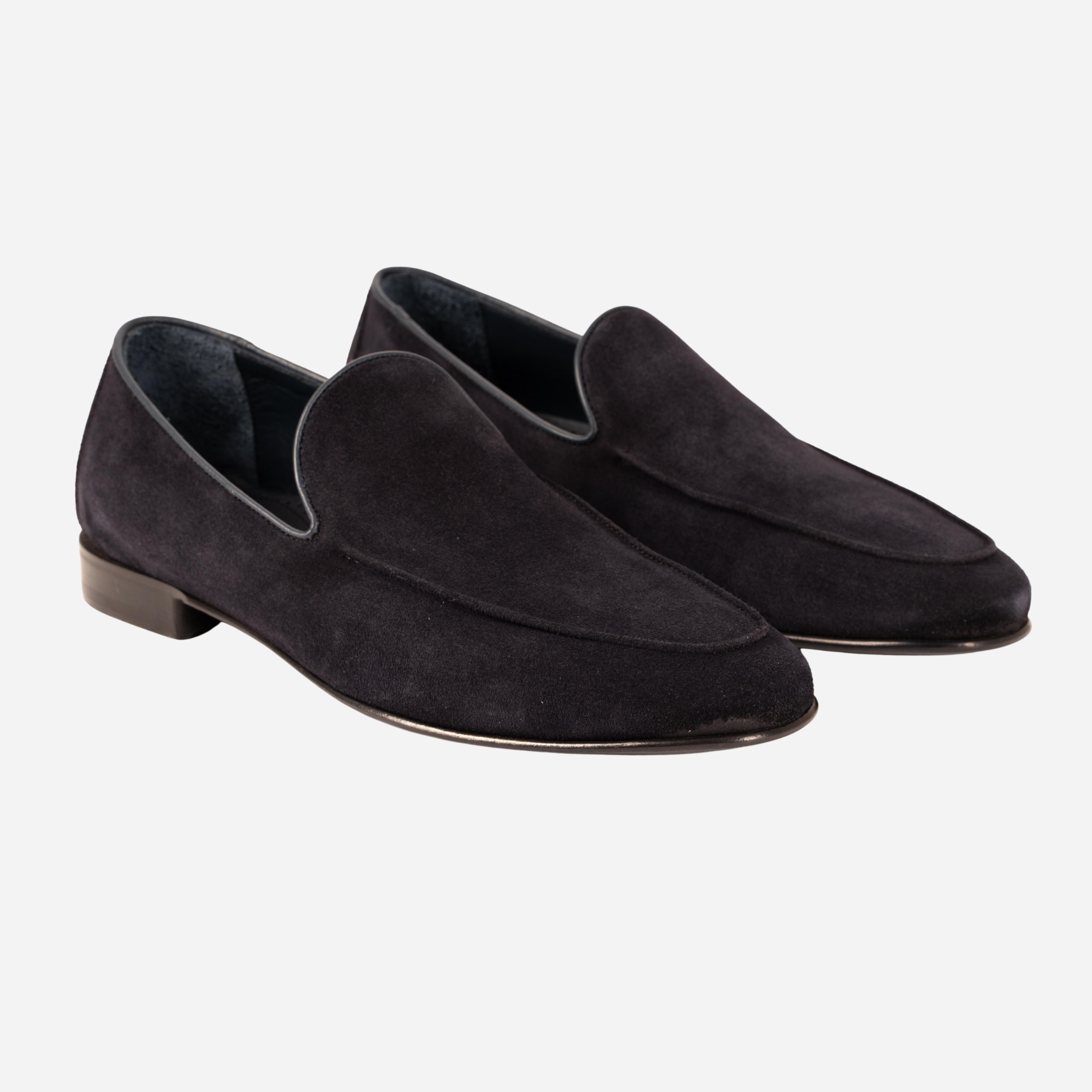 MORGAN - Mocassino Loafers Blu<BR/> MORGAN -RVSBLU CALZOLERIA TOSCANA 339