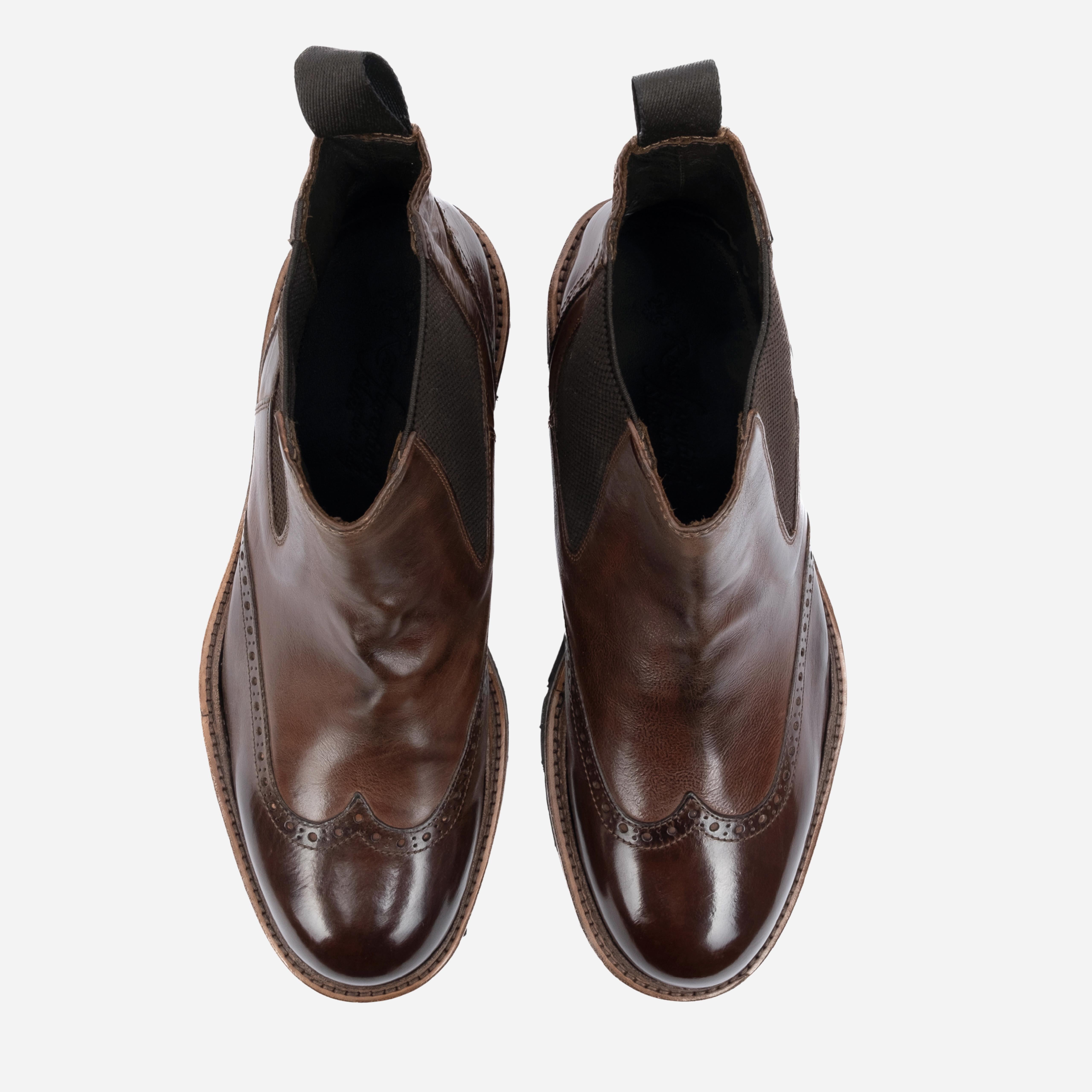 Cameri - Stivaletto Chelsea boot marrone CAMERI -MRR ROSSO FIORENTINO