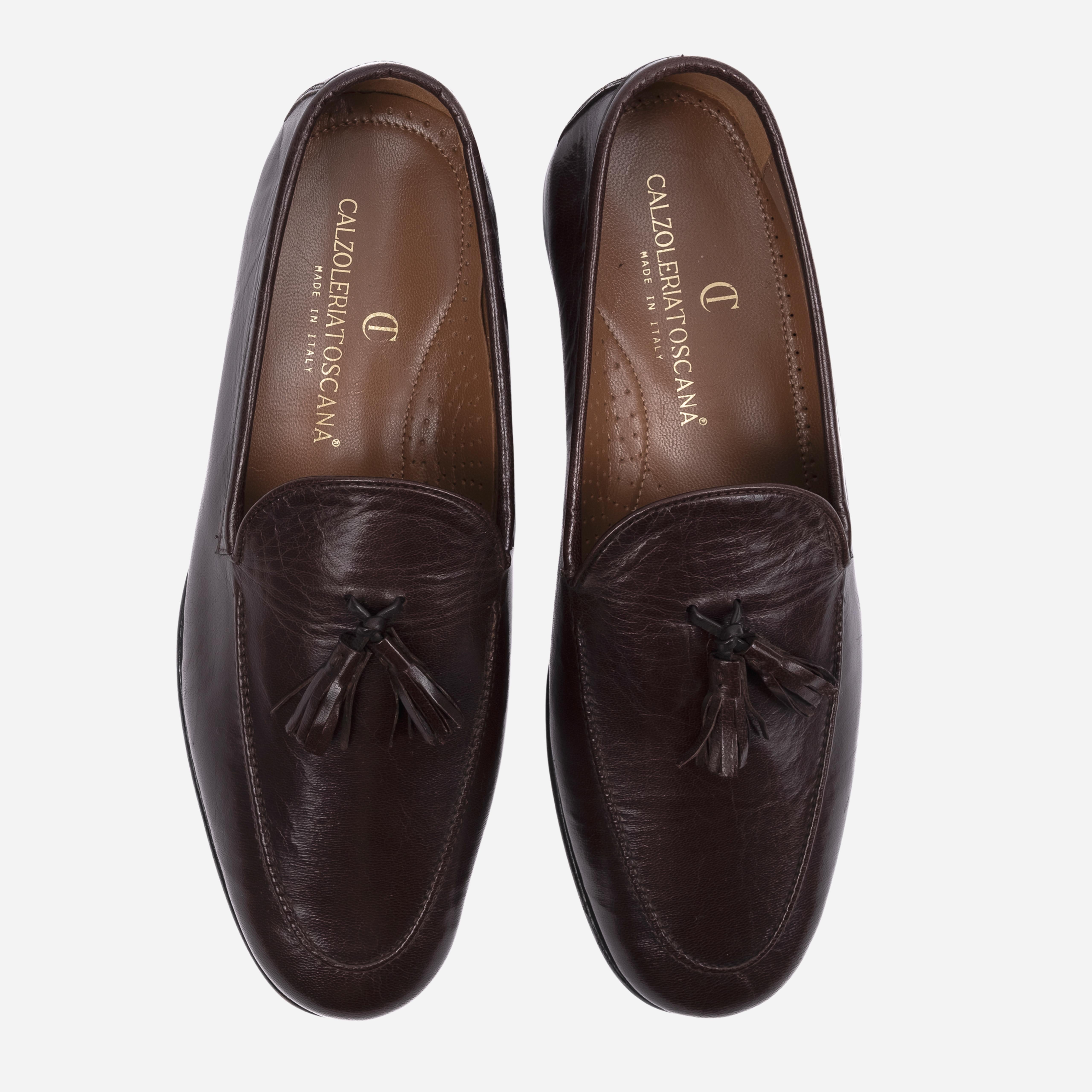DOMASO Mocassino Loafer con nappine Testa di Moro DOMASO -TDM CALZOLERIA TOSCANA 39