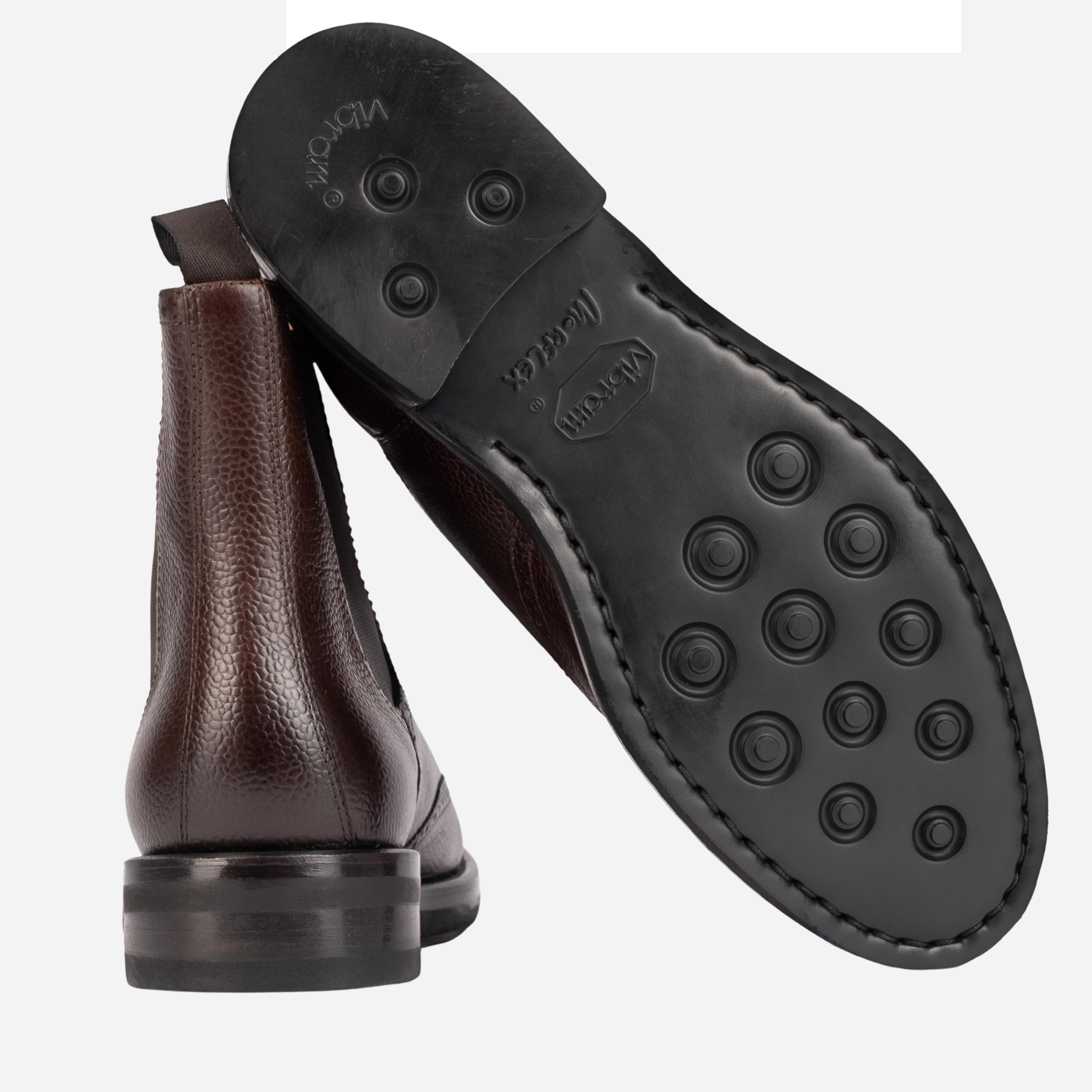 TARZO Chelsea Boot Testa di Moro<BR/> TARZO -SCTTDM CALZOLERIA TOSCANA 39