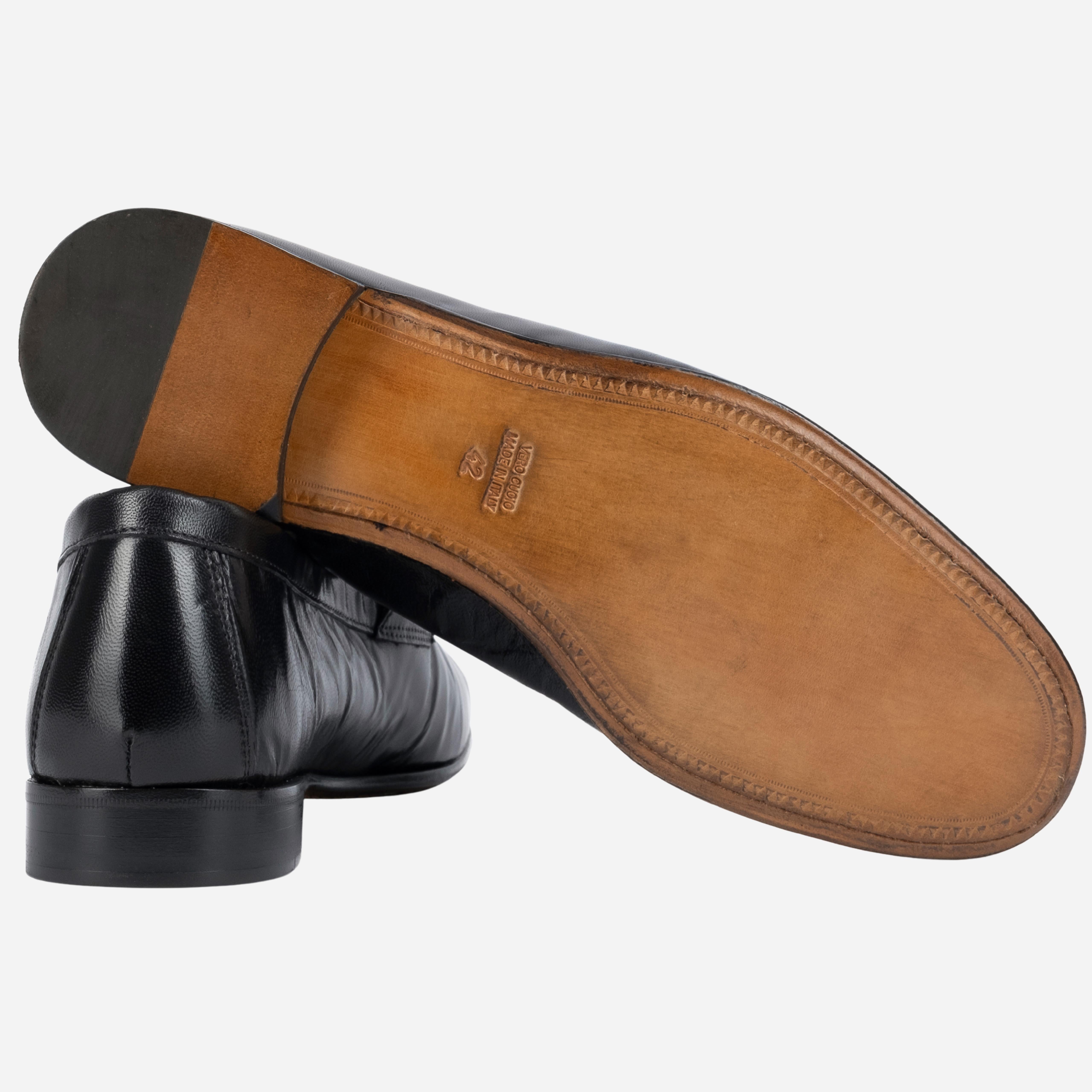 COMANO Penny Loafer Nero COMANO -NRO CALZOLERIA TOSCANA 39