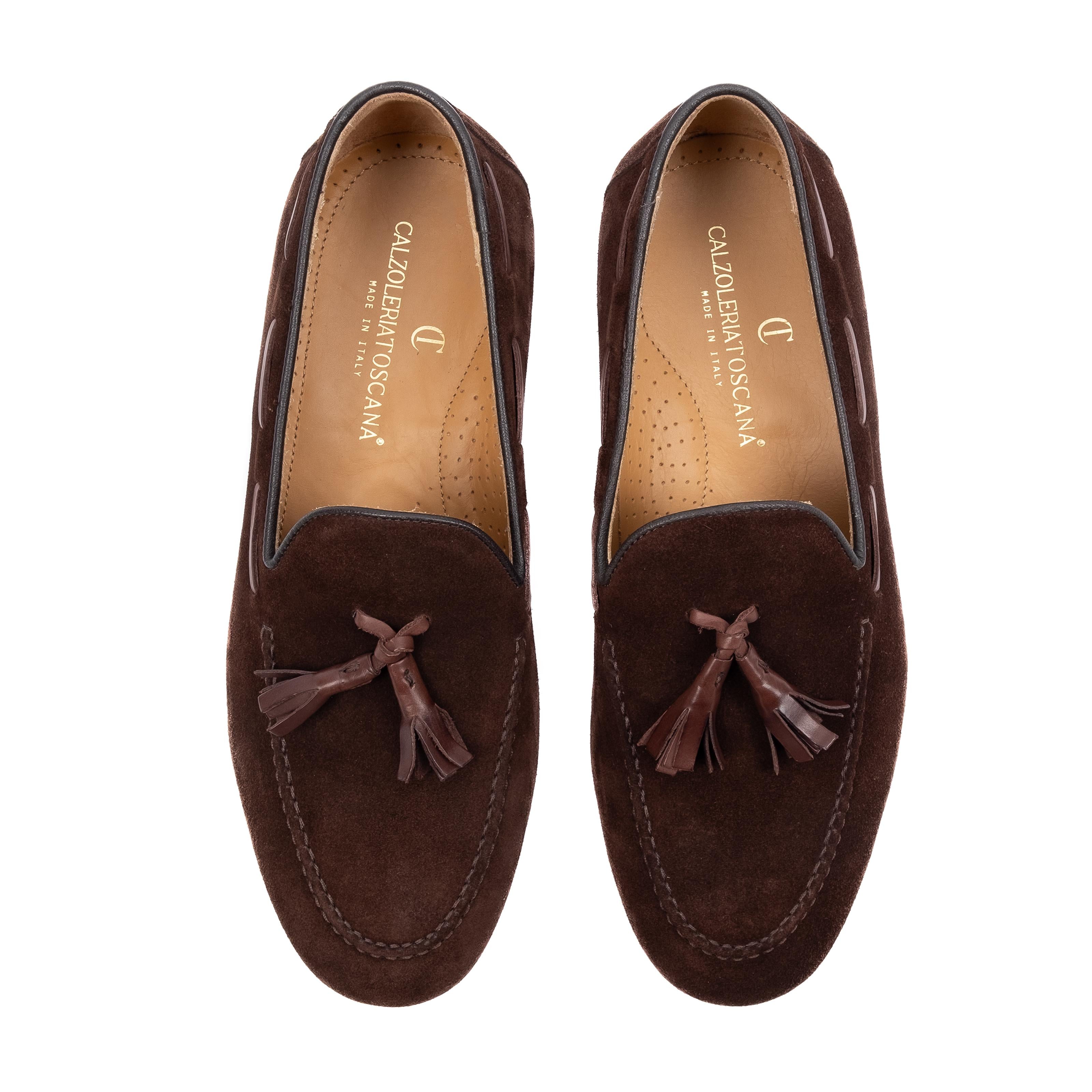 LAION Mocassino Loafer con Nappine Cioccolato LAION -CCCTDM CALZOLERIA TOSCANA 39