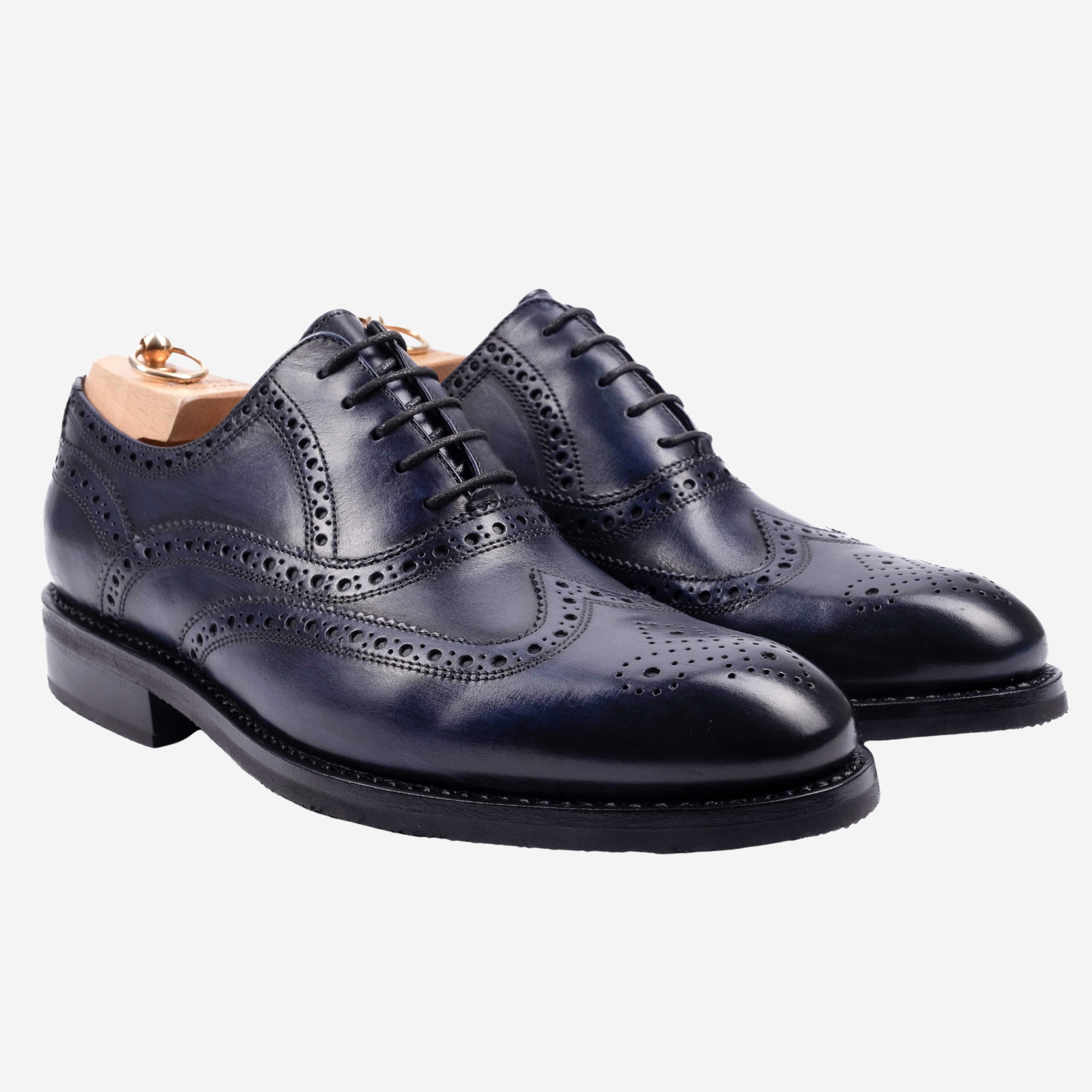 FOSSA Derby Blu FOSSA -CYNBLU CALZOLERIA TOSCANA 319