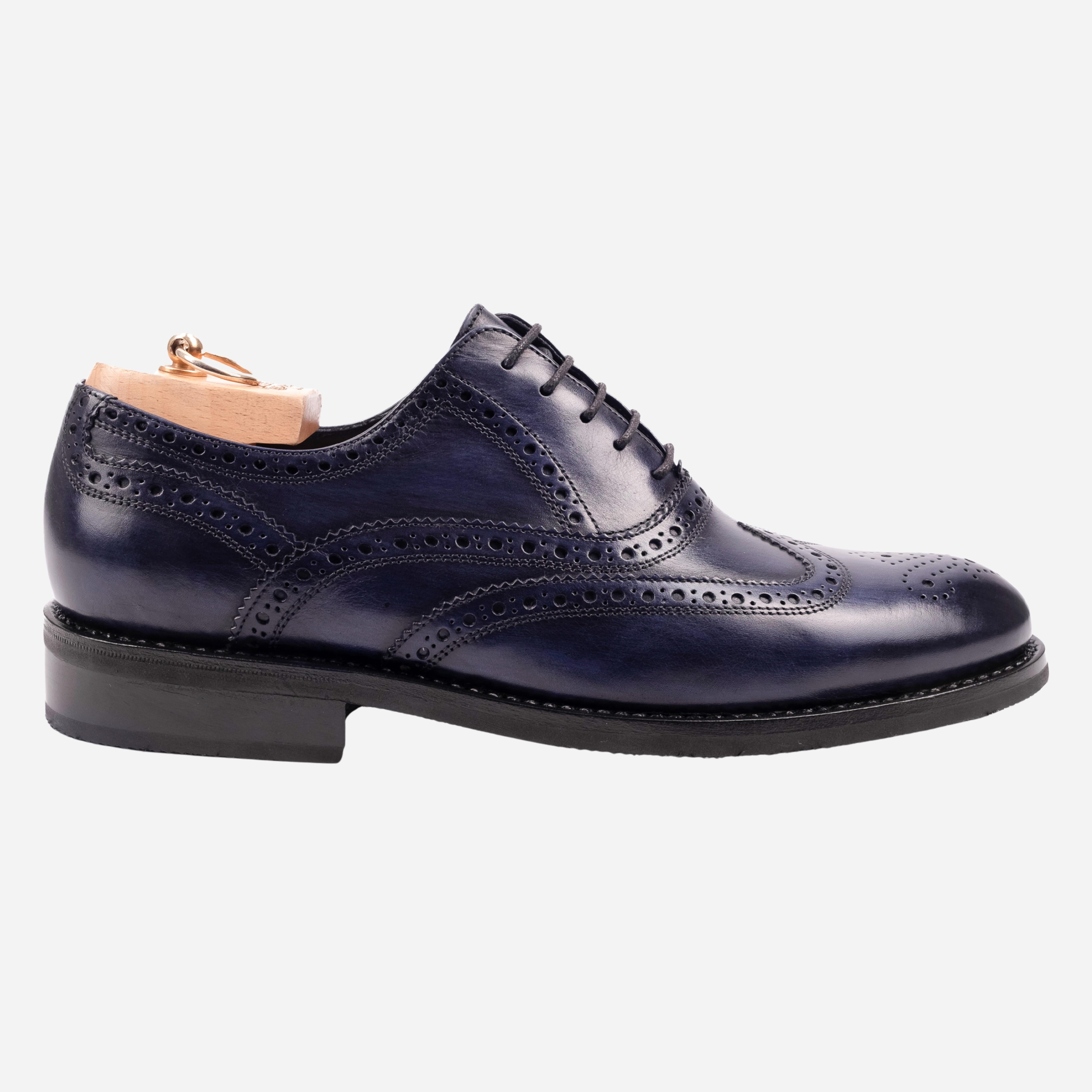 FOSSA Derby Blu FOSSA -CYNBLU CALZOLERIA TOSCANA 319