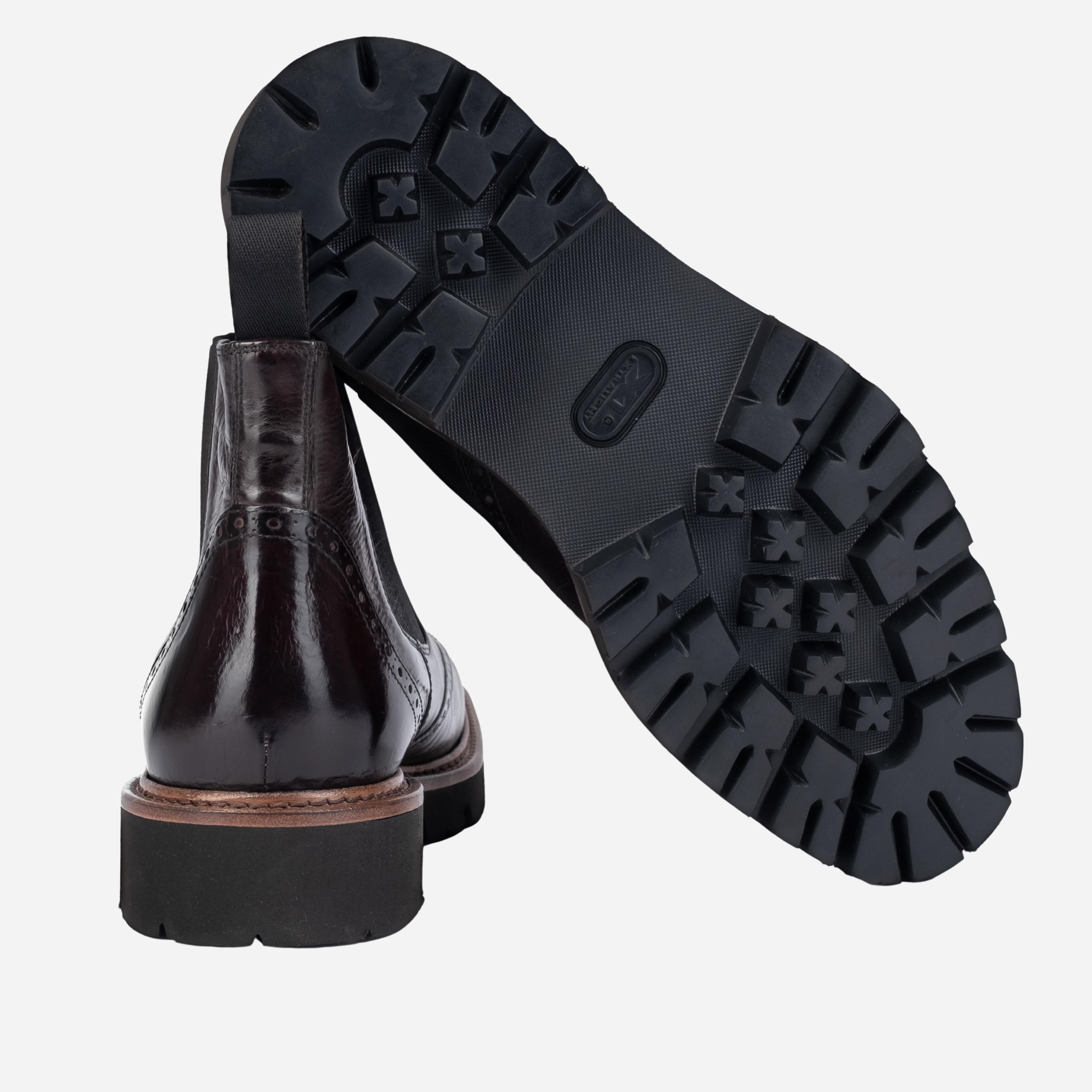 Cameri - Stivaletto Chelsea boot sigaro CAMERI -SGR ROSSO FIORENTINO