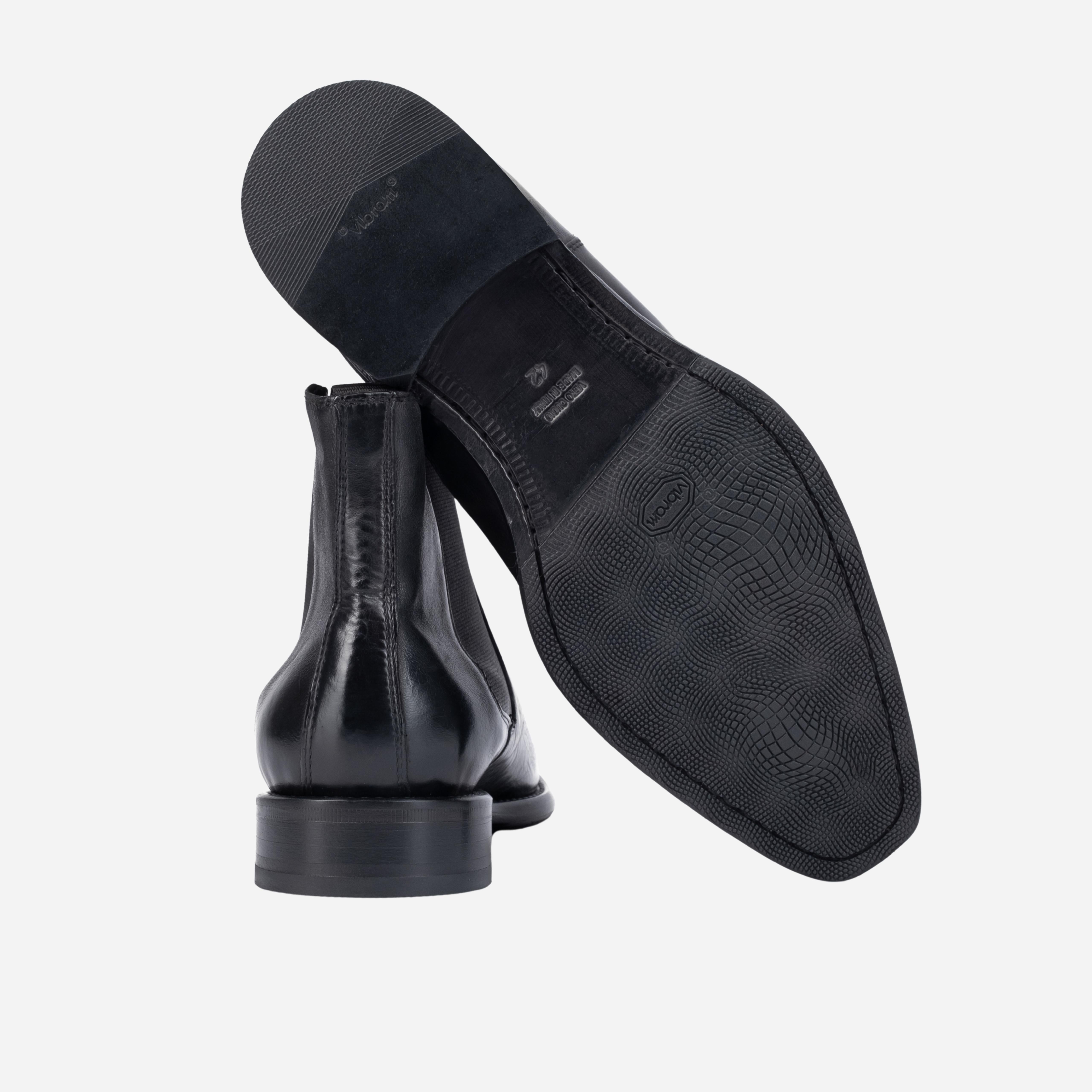 CUNEO Stivaletto Chelsea Boot Nero CUNEO -NRO CALZOLERIA TOSCANA 39