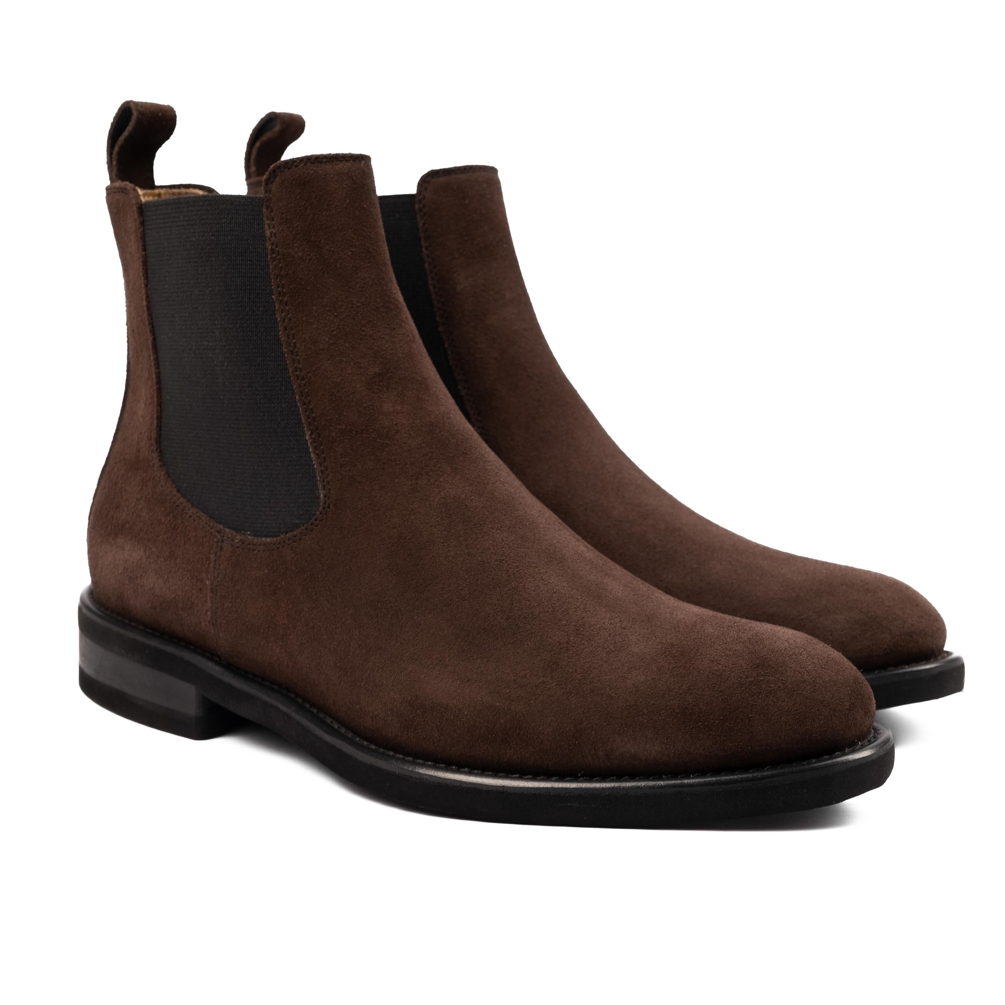 CALCI Chealsea Boots Testa di moro CALCI -RVSANT CALZOLERIA TOSCANA 39