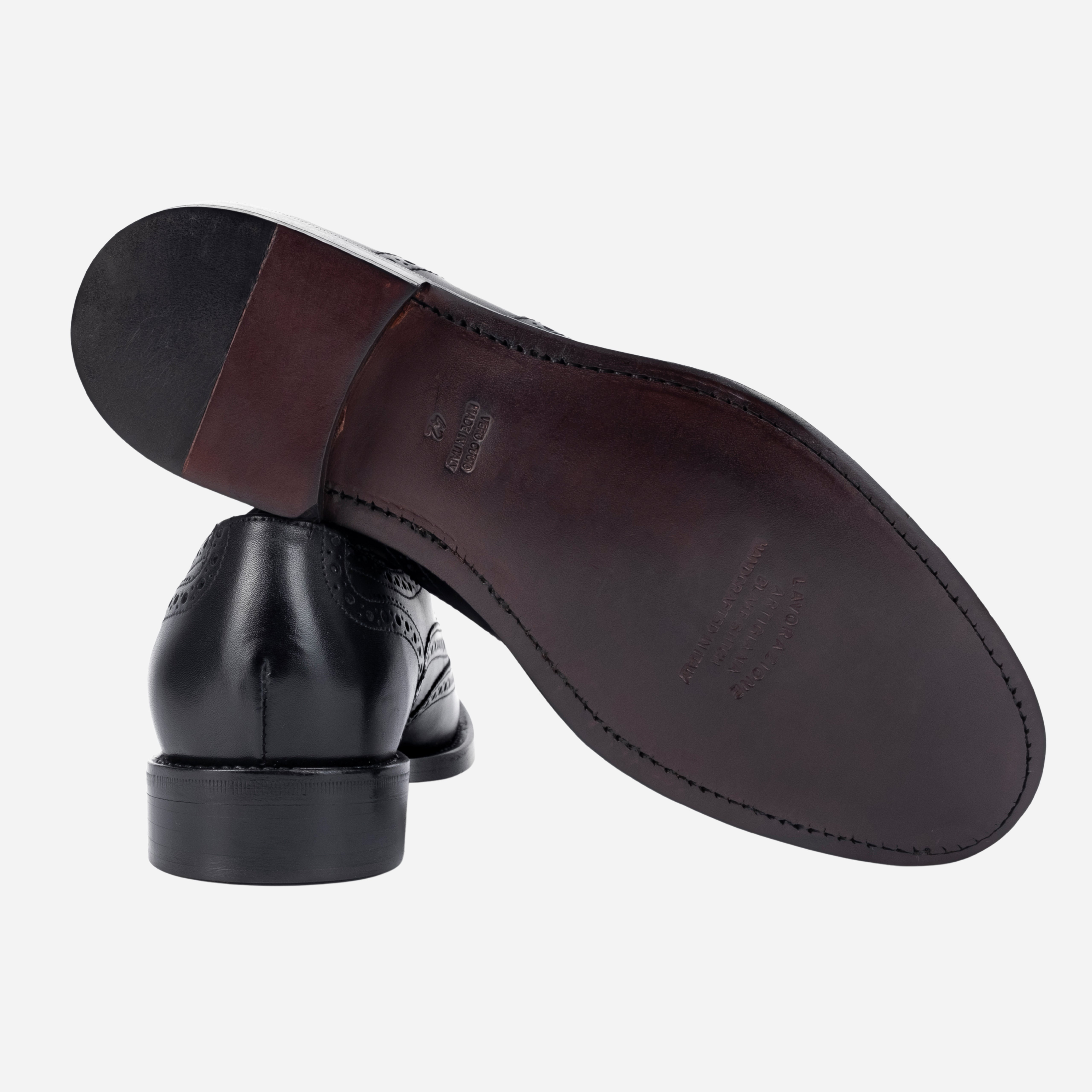 LARI - Derby in Pelle Dark Nero LARI -NRO CALZOLERIA TOSCANA 339-RAPIDA 