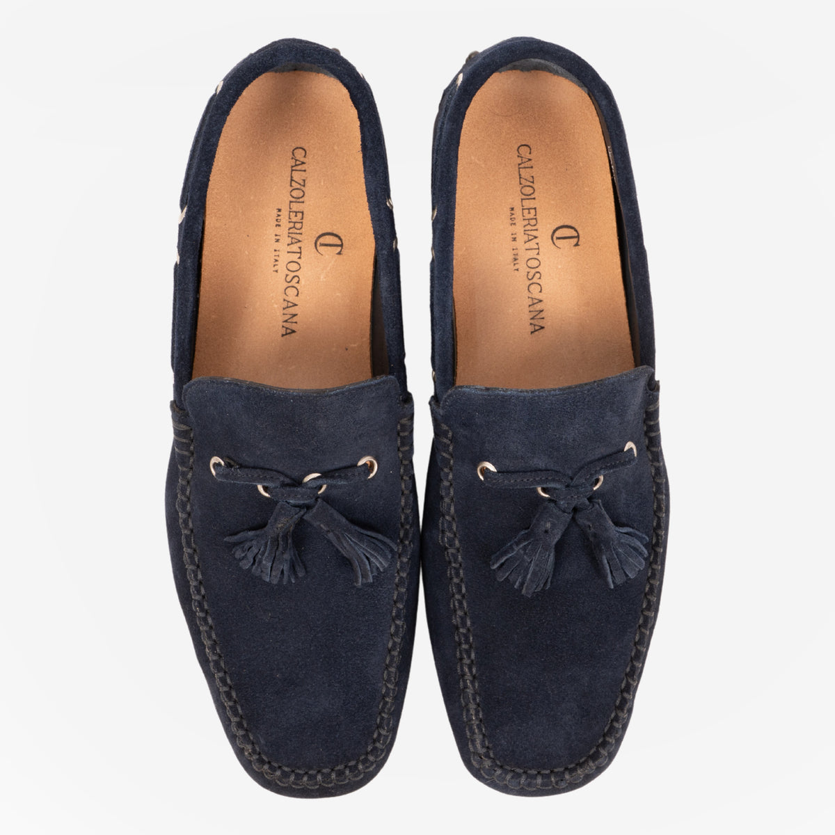 Dusino - Mocassino nappine barca Blu Disco DUSINO -BLD CALZOLERIA TOSCANA 339 