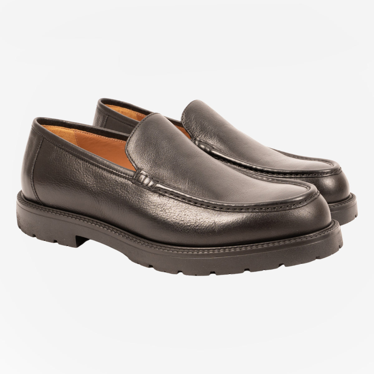 Luson - Mocassino Nero LUSON -CRONRO CALZOLERIA TOSCANA 339 