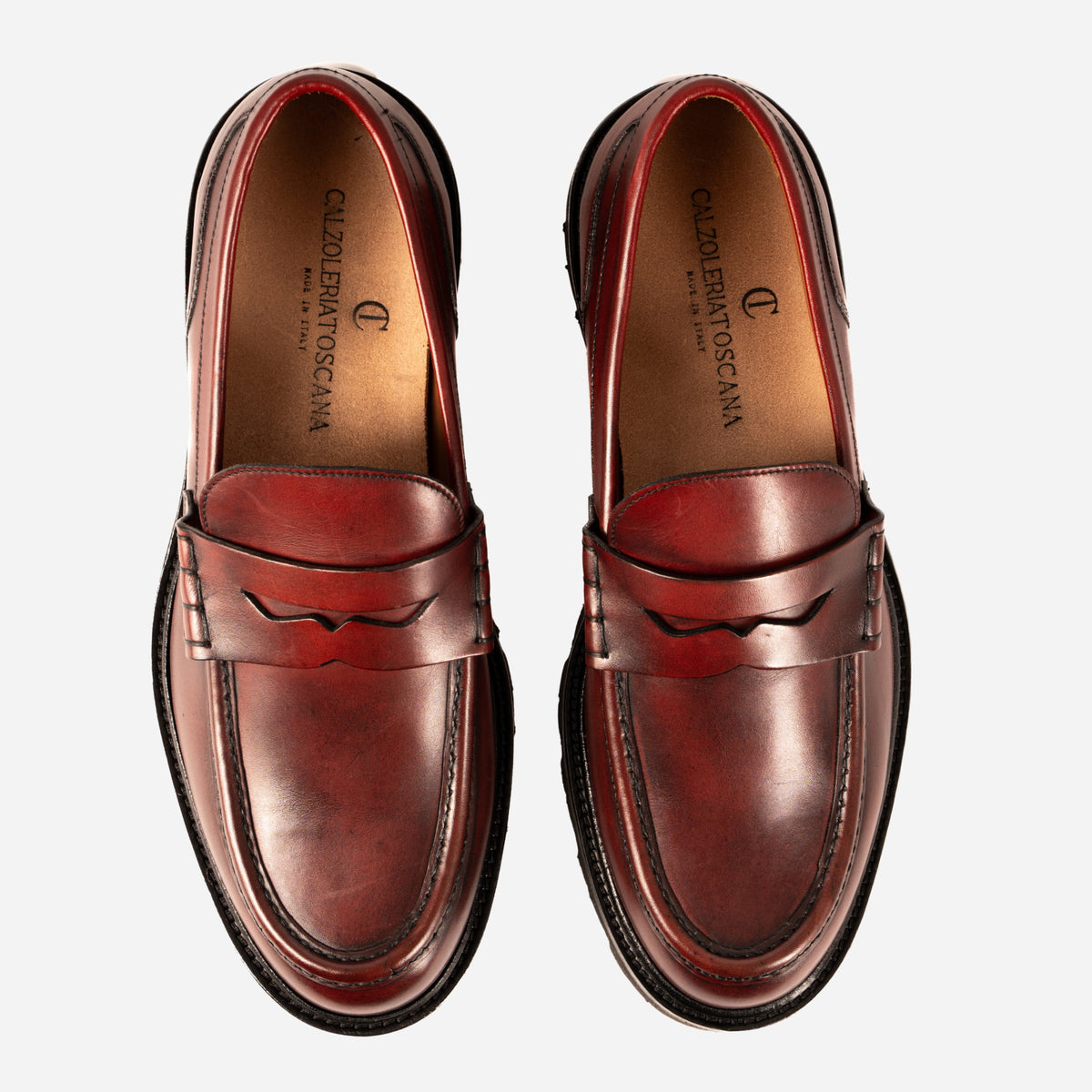 MAIORI - Mocassino Loafer Porpora MAIORI -PRTPRP CALZOLERIA TOSCANA 339 