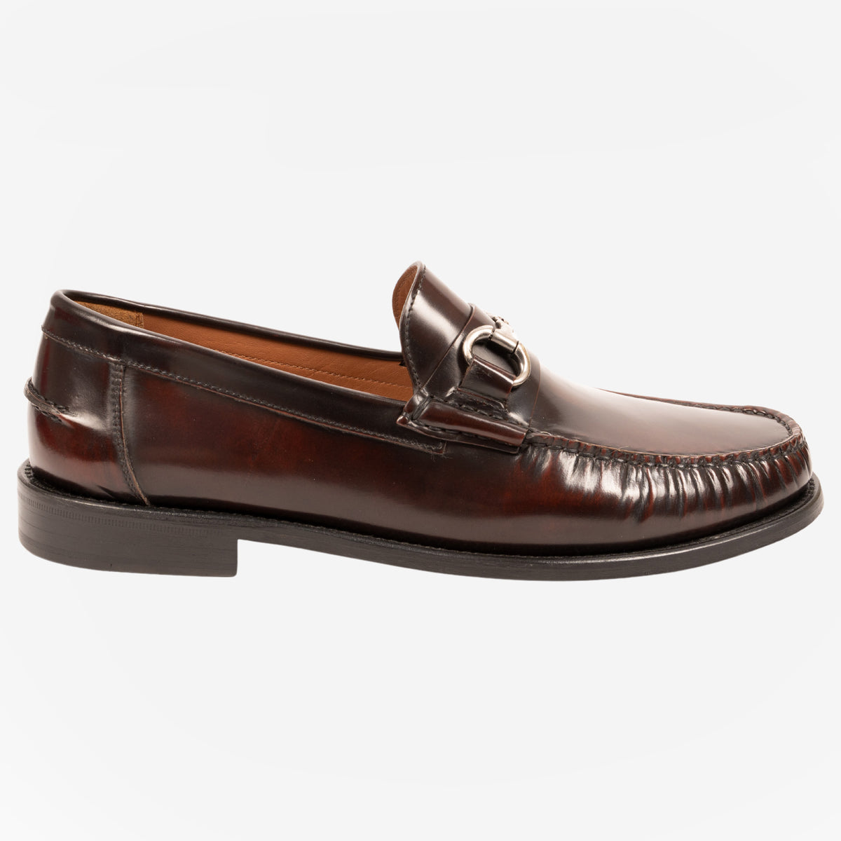 Remus - Mocassino passante morsetto Bordeaux REMUS -TLSBRD CALZOLERIA TOSCANA 339 