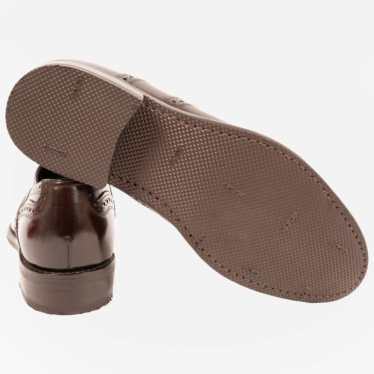 Anfo - Francesina  duilio fiore Marrone con Bordeaux e Grigio ANFO -MRBDGG CALZOLERIA TOSCANA 339-RAPIDA 