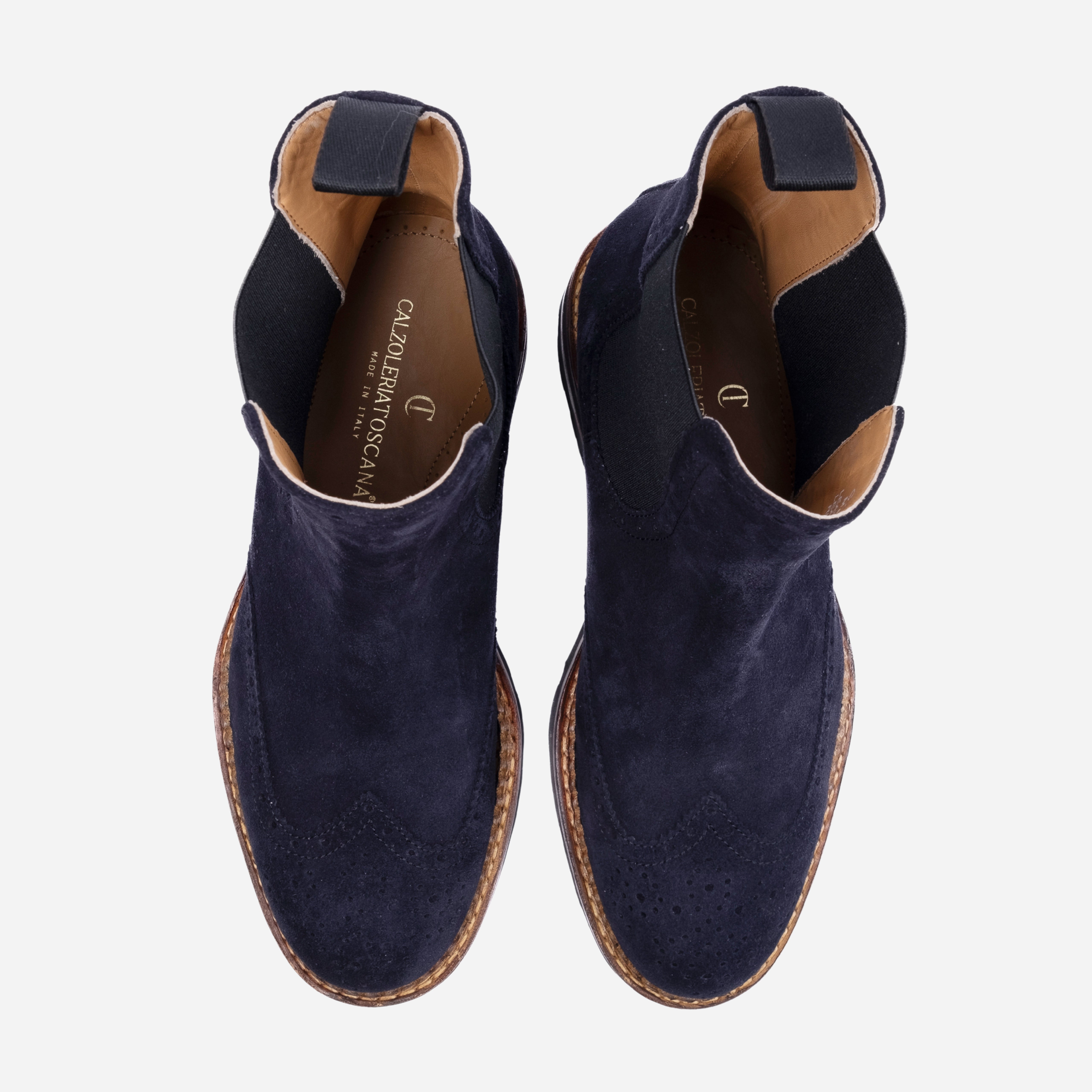 Carife - Stivaletto chelsea boot blu CARIFE -BLU CALZOLERIA TOSCANA 339 